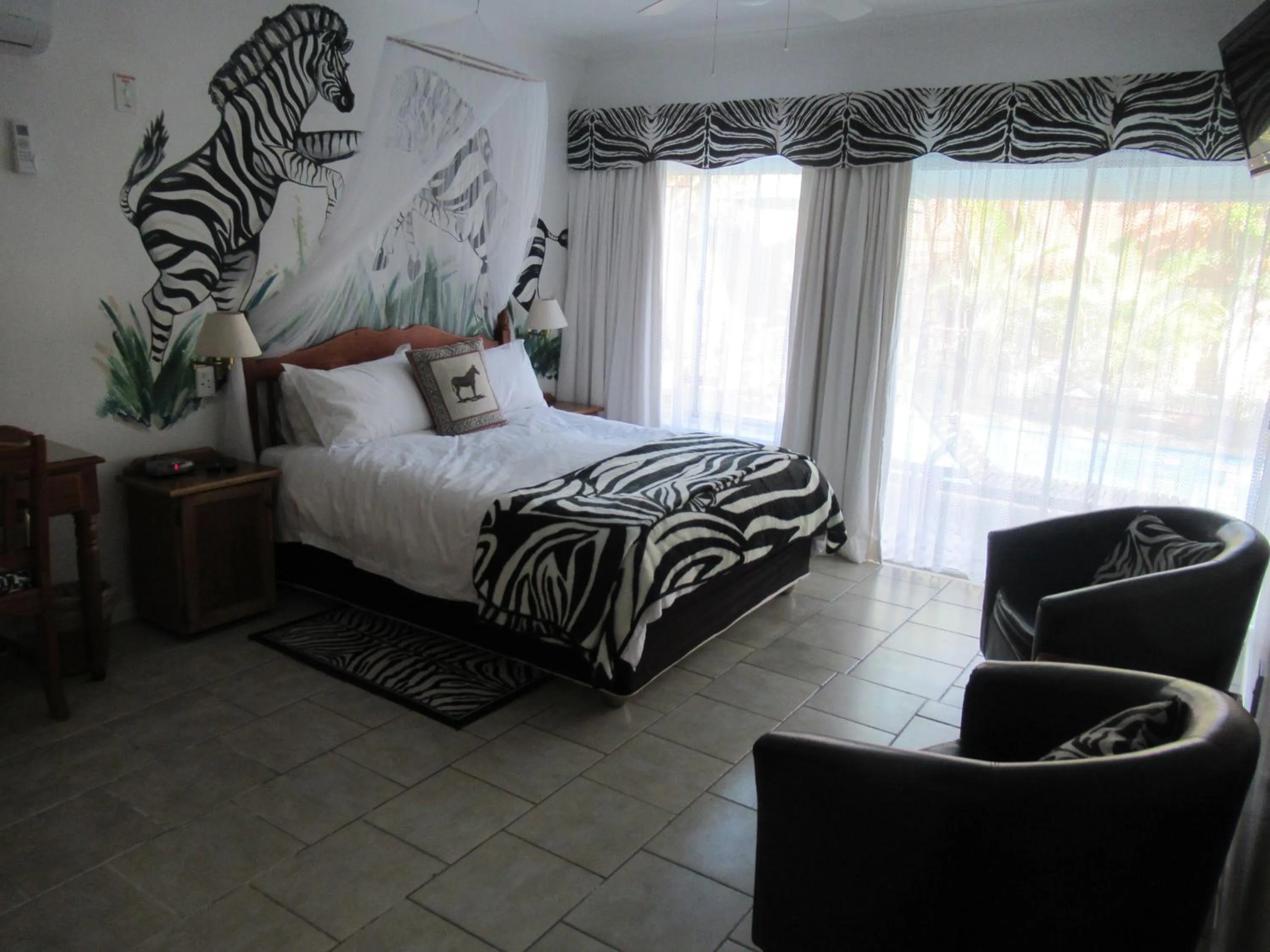 Bedroom, Bed in Bhangazi Lodge Bed & Breakfast