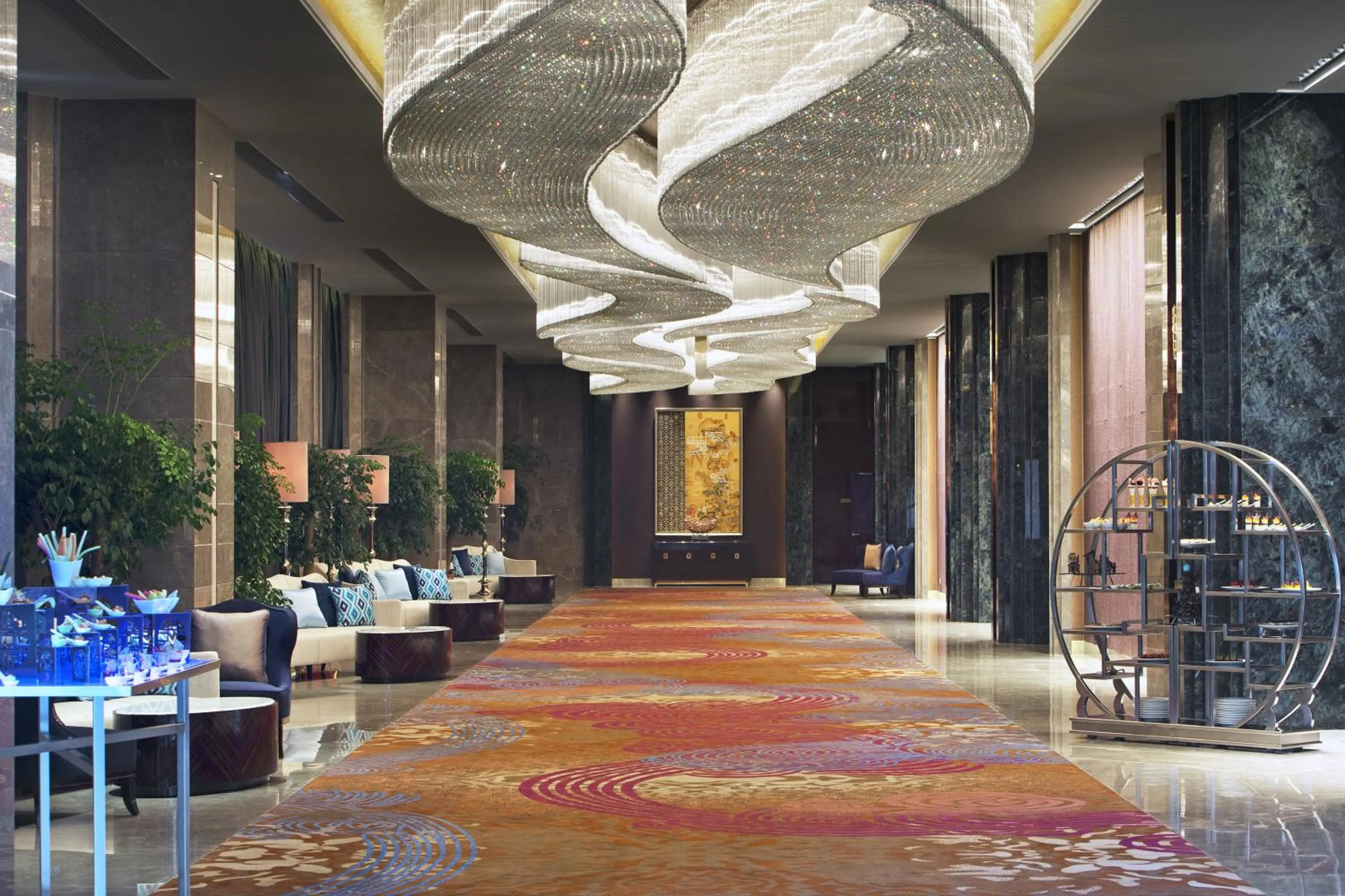 Communal lounge/ TV room in Wanda Vista Dongguan