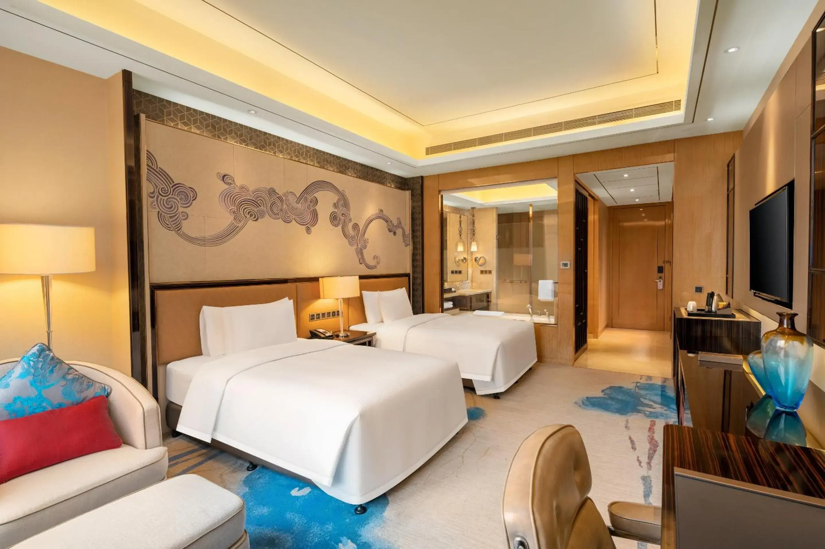 Deluxe Twin Room in Wanda Vista Dongguan - Free Canton Fair shuttle bus during Canton Fair period Deluxe Twin Room in Wanda Vista Dongguan - Free Canton Fair shuttle bus during Canton Fair period