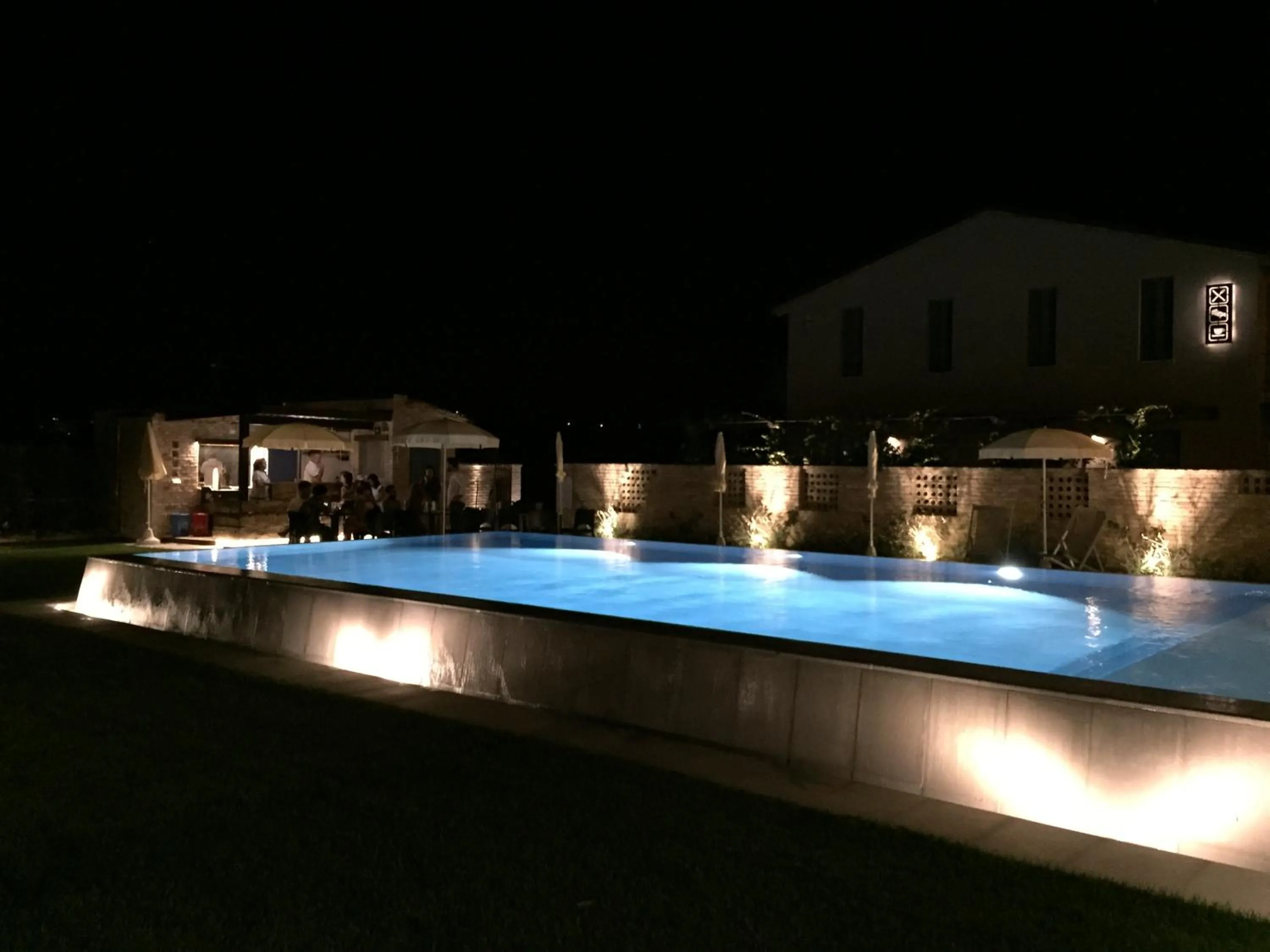 Swimming pool in La Locanda Paradiso