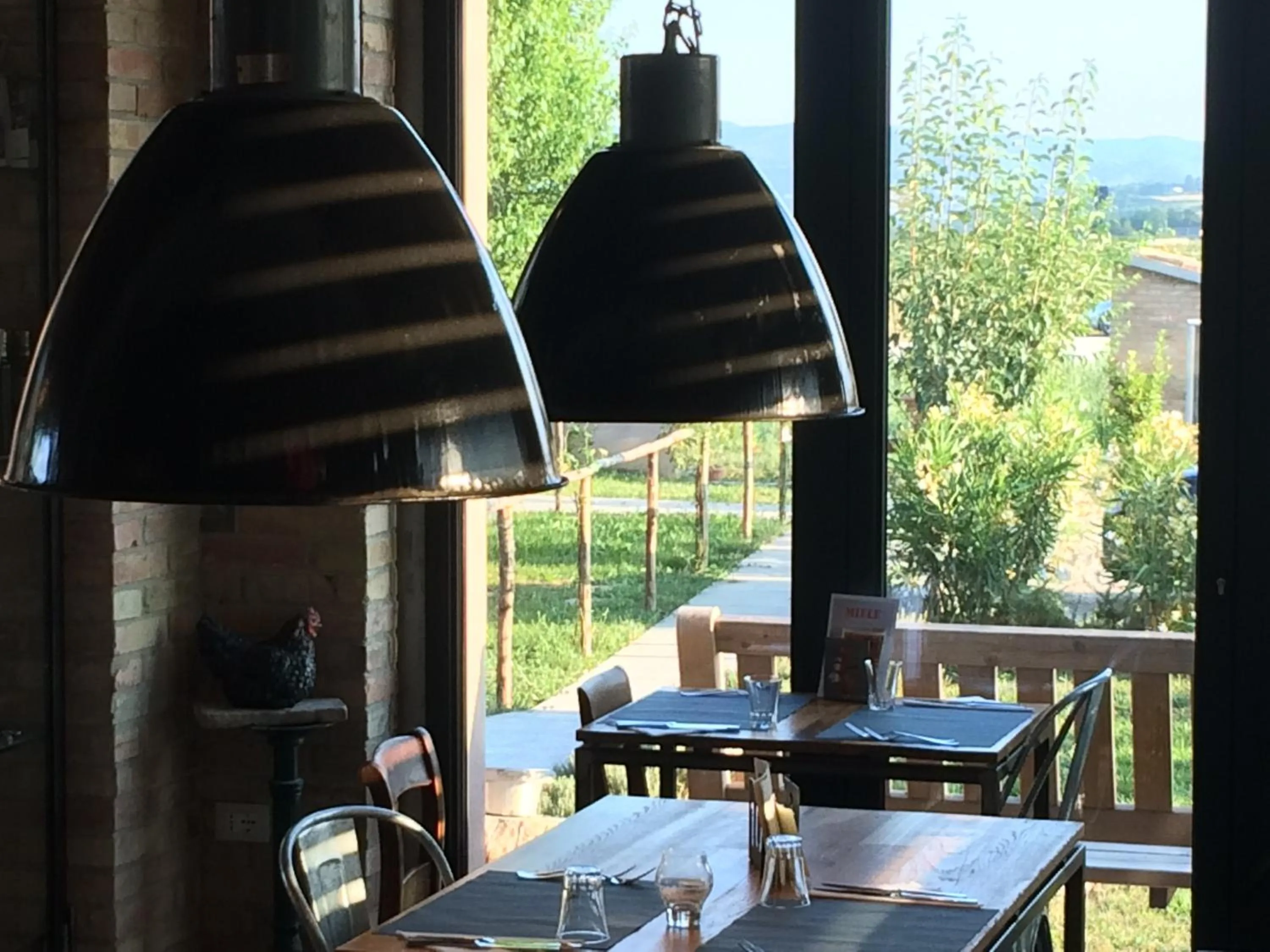 Dining area in La Locanda Paradiso