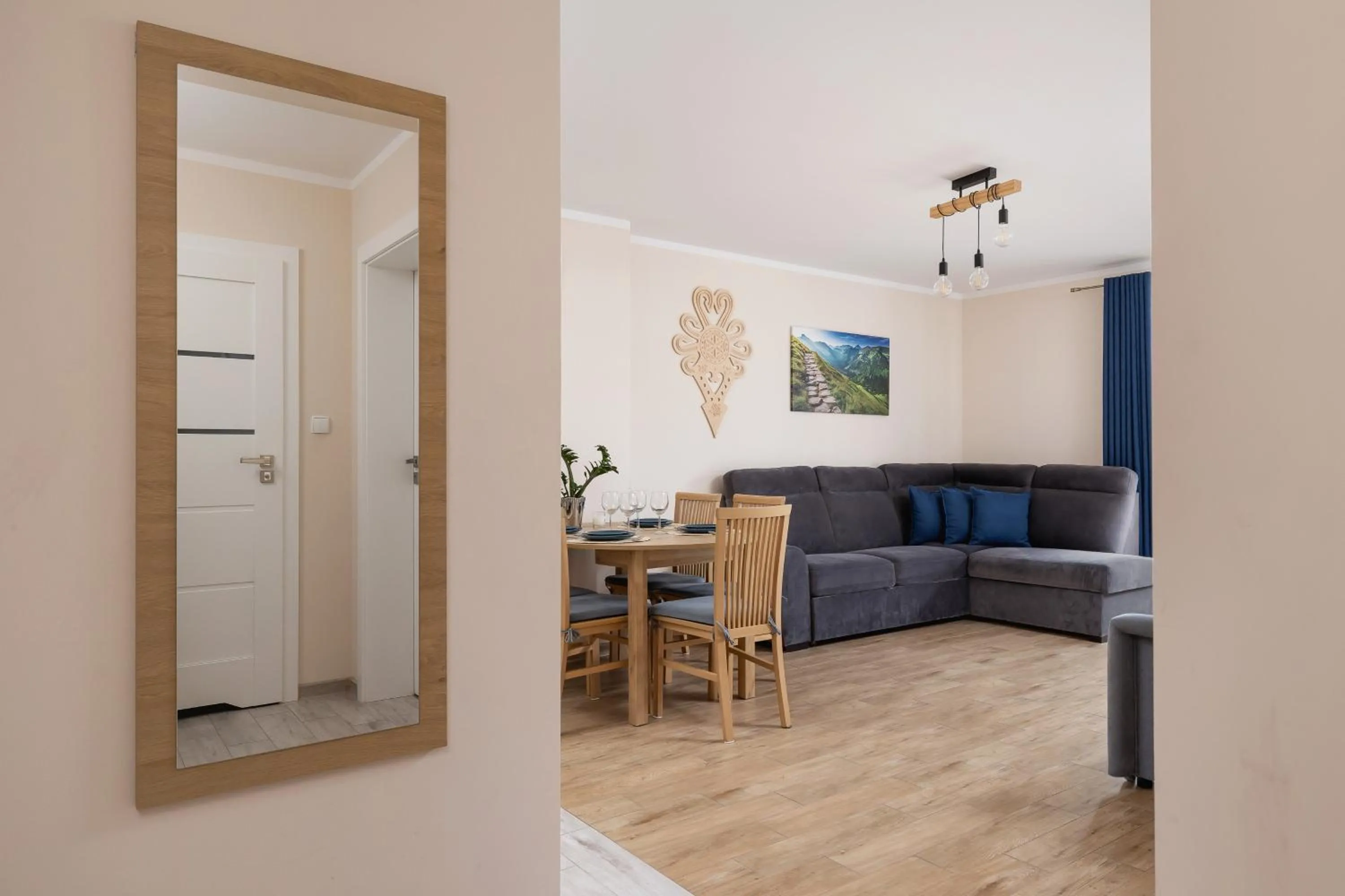 Living room in Salwatoriańska Apartments Mountain View Zakopane by Noclegi Renters