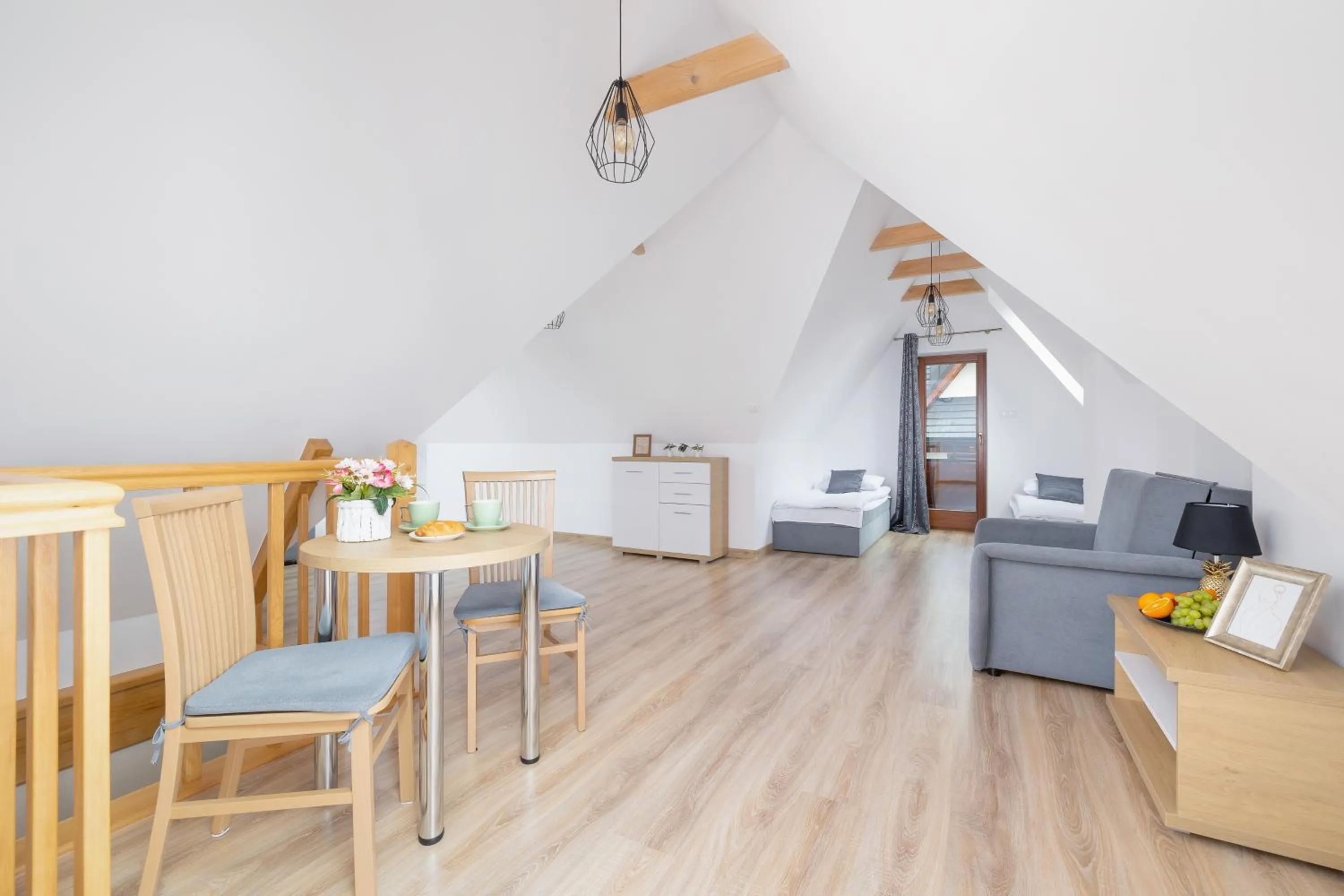 Seating area in Salwatoriańska Apartments Mountain View Zakopane by Noclegi Renters