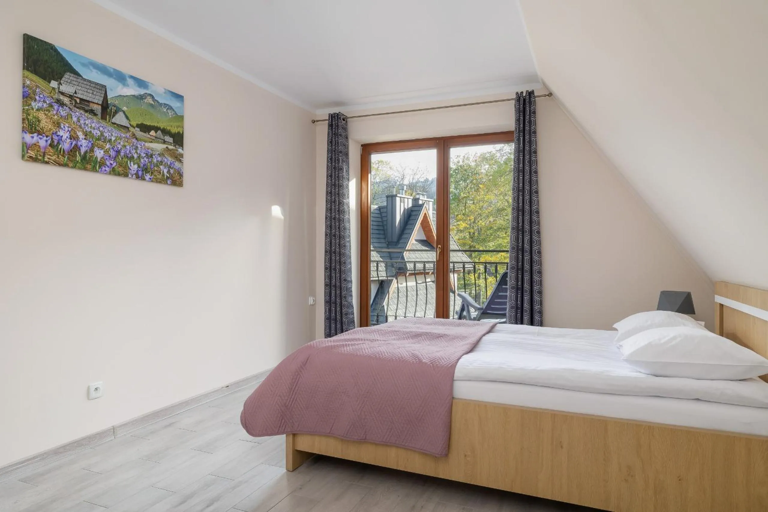 Bed in Salwatoriańska Apartments Mountain View Zakopane by Noclegi Renters