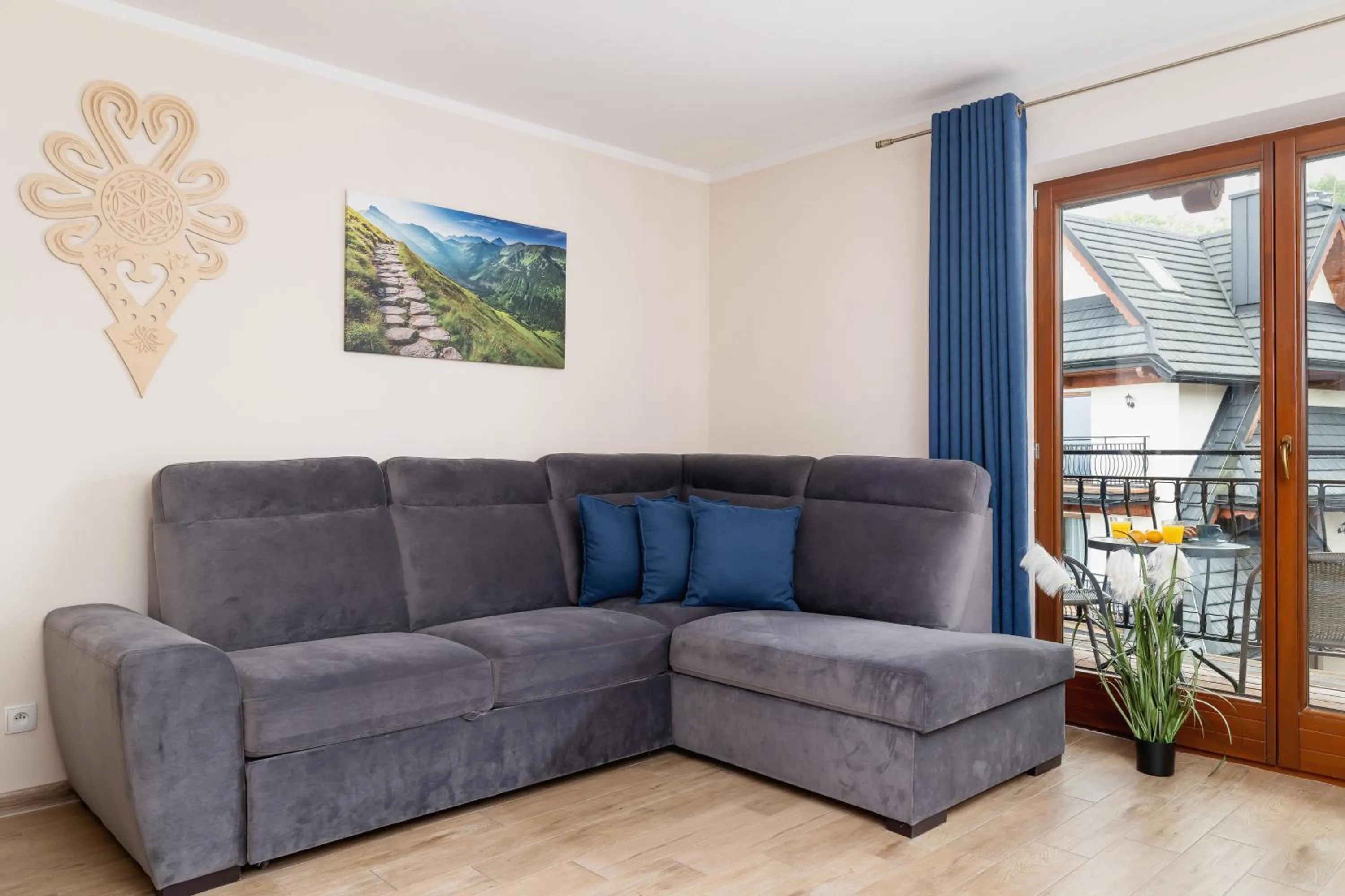 Living room in Salwatoriańska Apartments Mountain View Zakopane by Noclegi Renters
