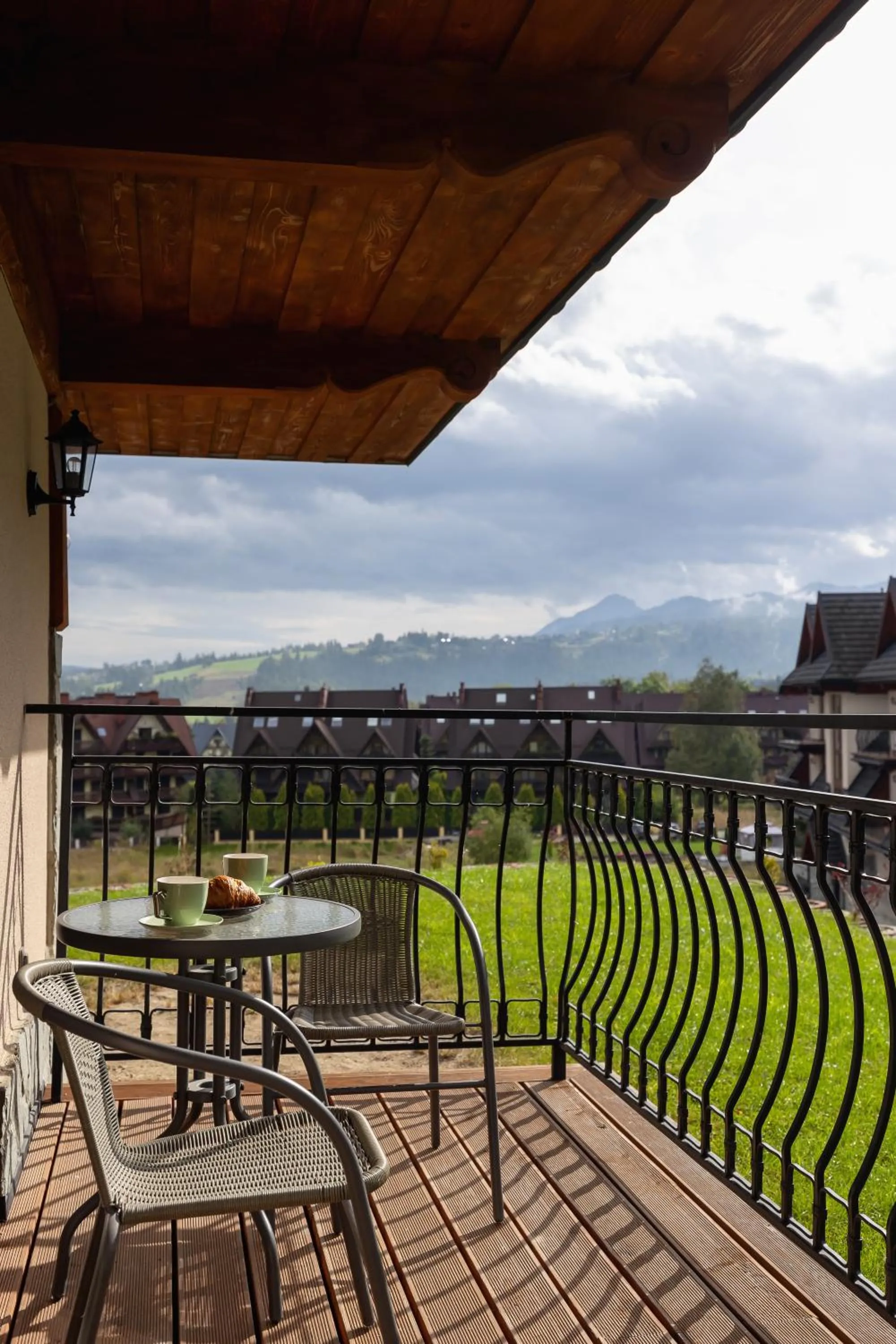 Balcony/Terrace in Salwatoriańska Apartments Mountain View Zakopane by Noclegi Renters