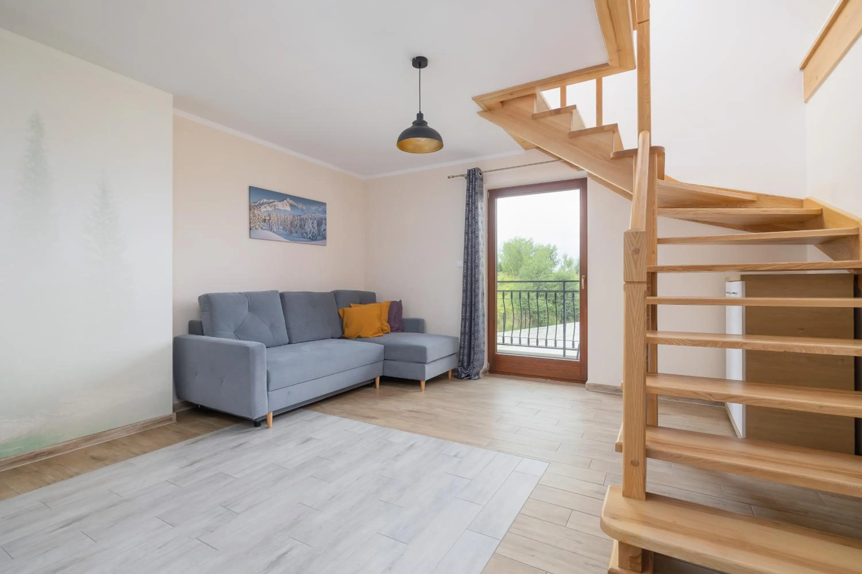 Living room in Salwatoriańska Apartments Mountain View Zakopane by Noclegi Renters