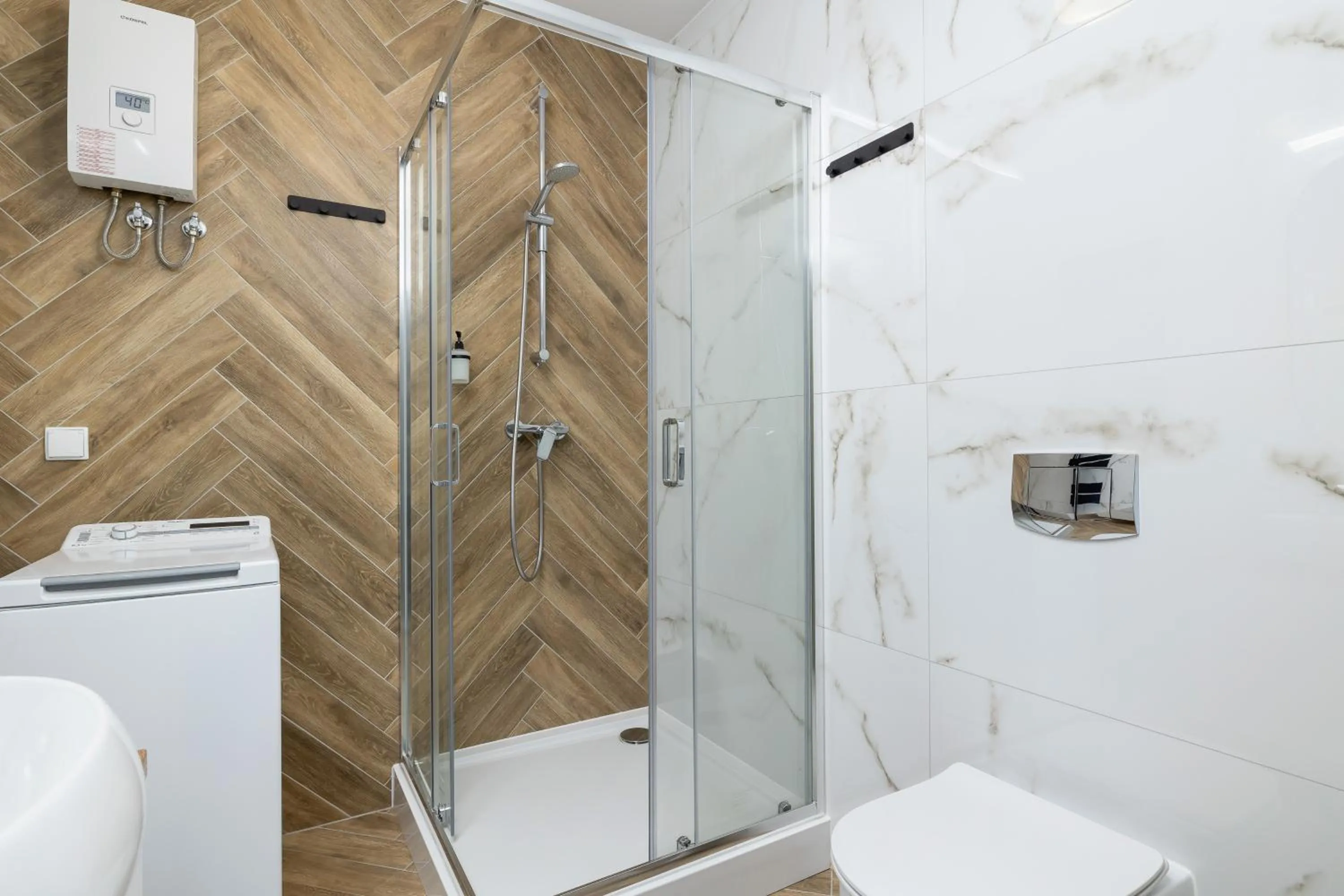 Bathroom in Salwatoriańska Apartments Mountain View Zakopane by Noclegi Renters