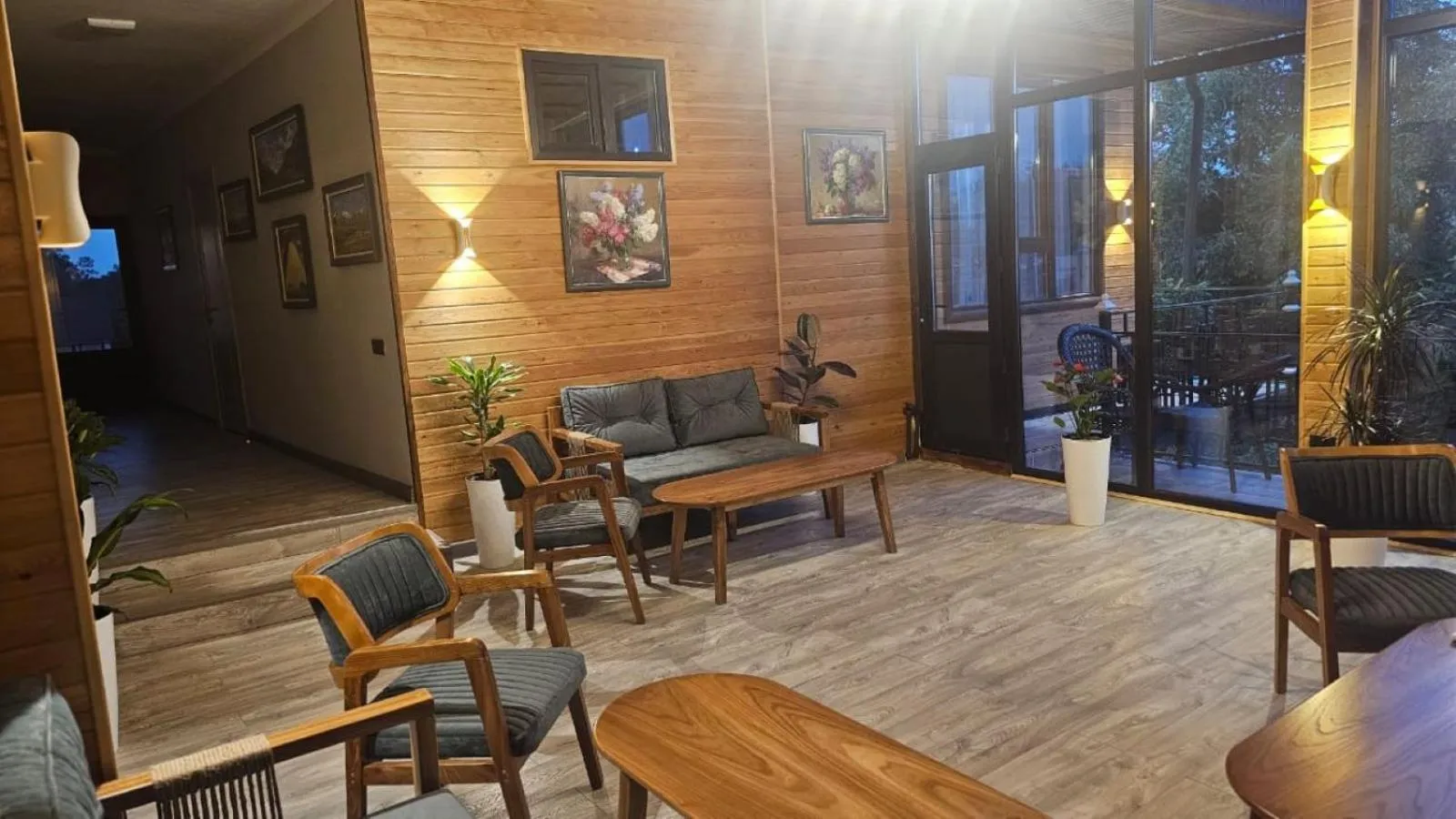 Patio in Kausar Hotel