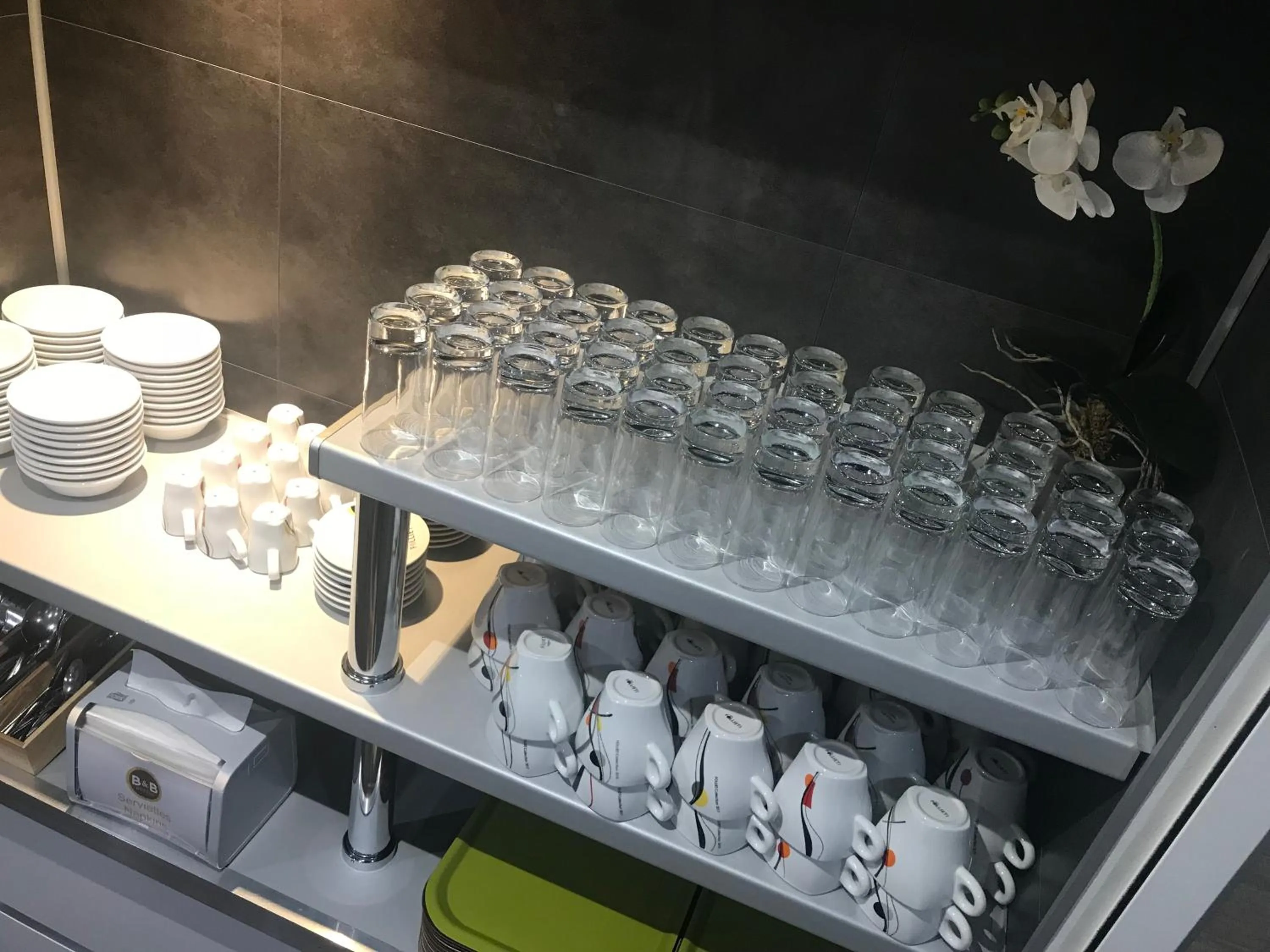 Buffet breakfast in B&B HOTEL Belfort Nord