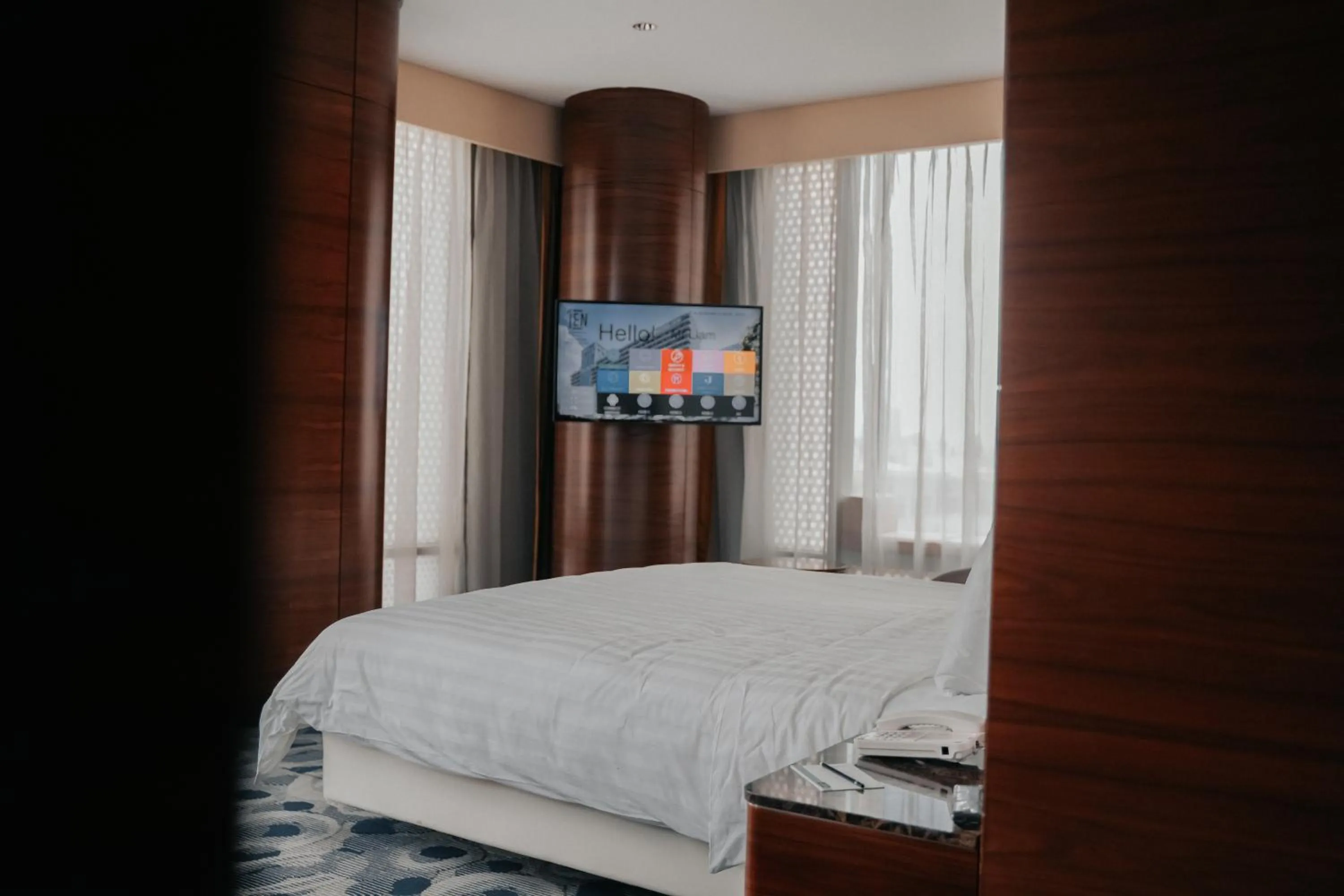 Bed in JEN Singapore Orchardgateway by Shangri-La