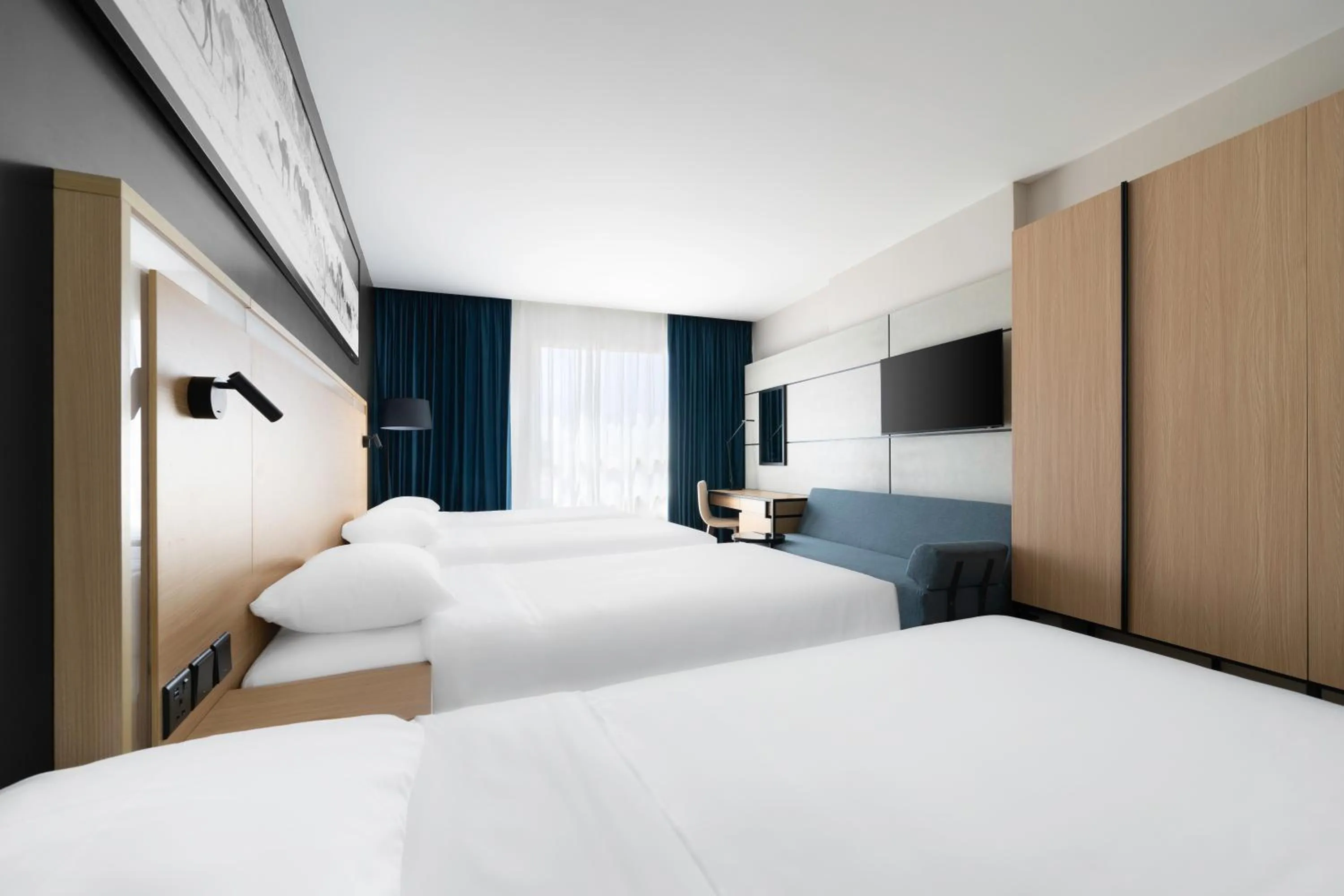 Bed in Park Inn by Radisson Makkah Thakher Algharbi