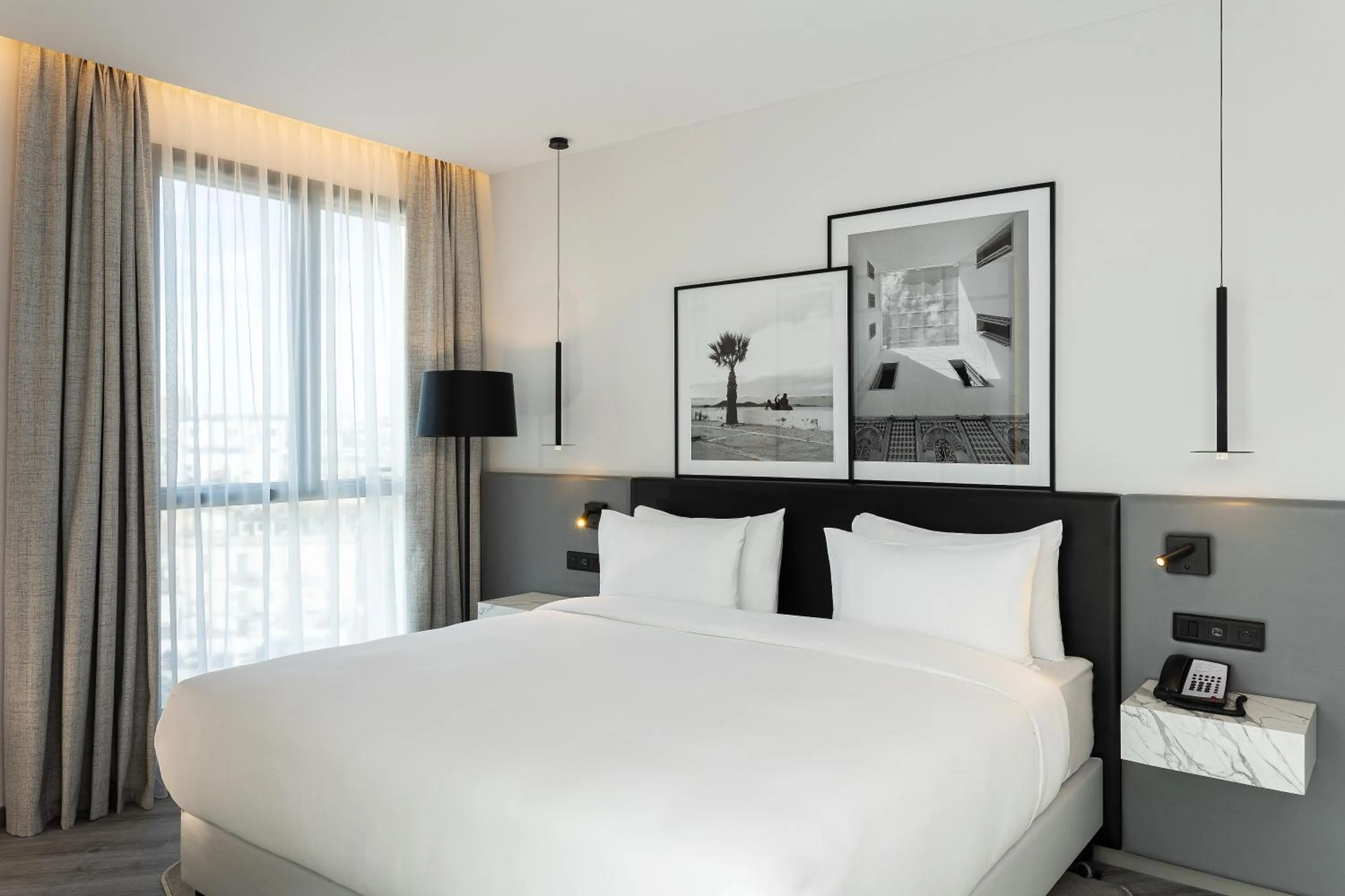 Bed in Radisson Hotel Tunis, City Center