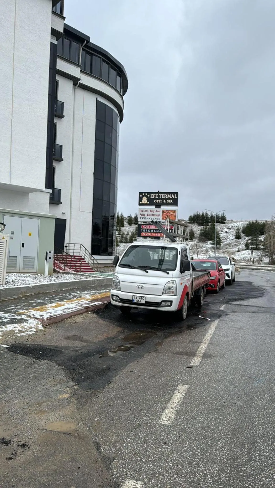Off site in Efe Termal