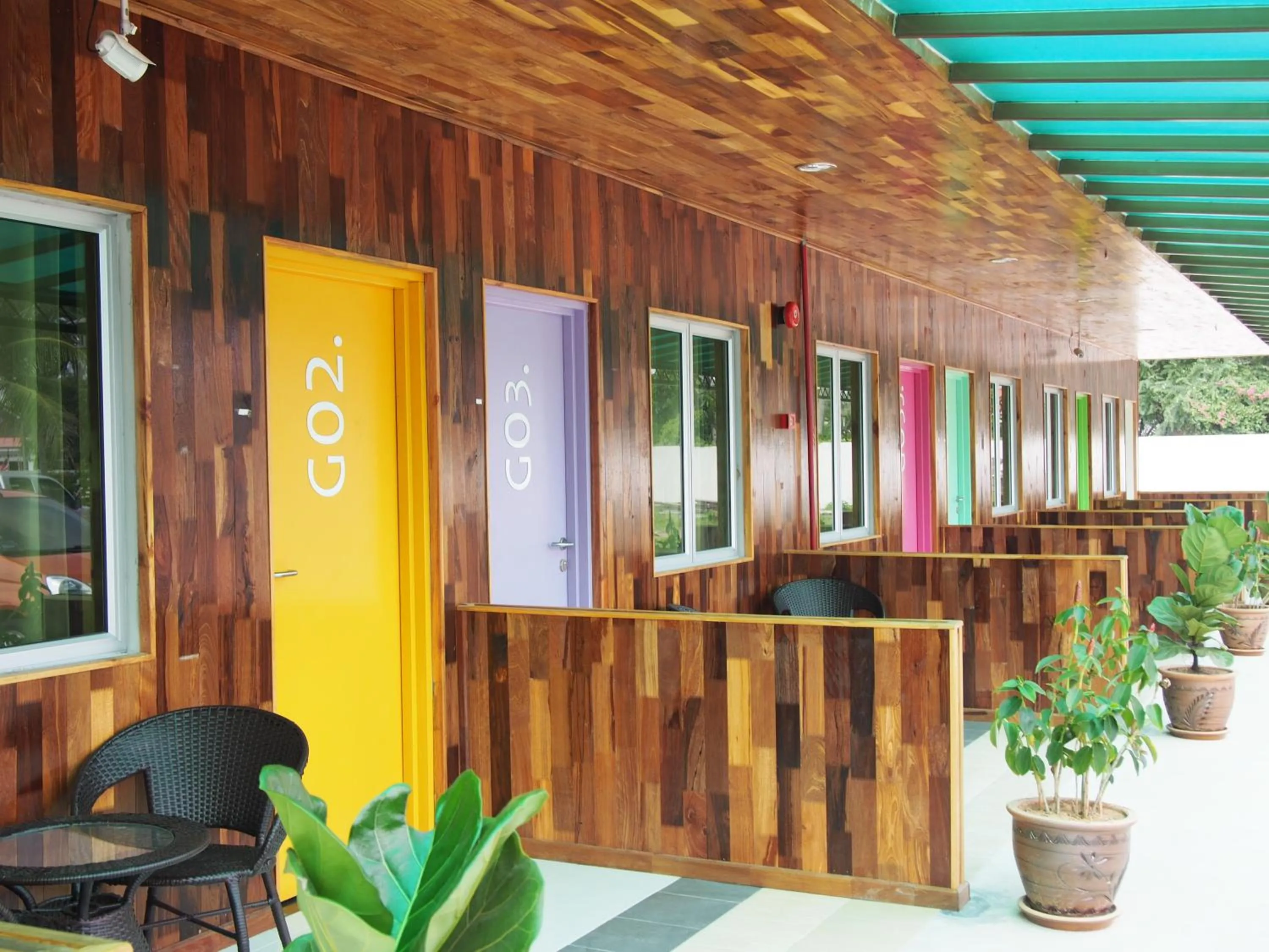 Facade/entrance in Mabohai Resort Klebang