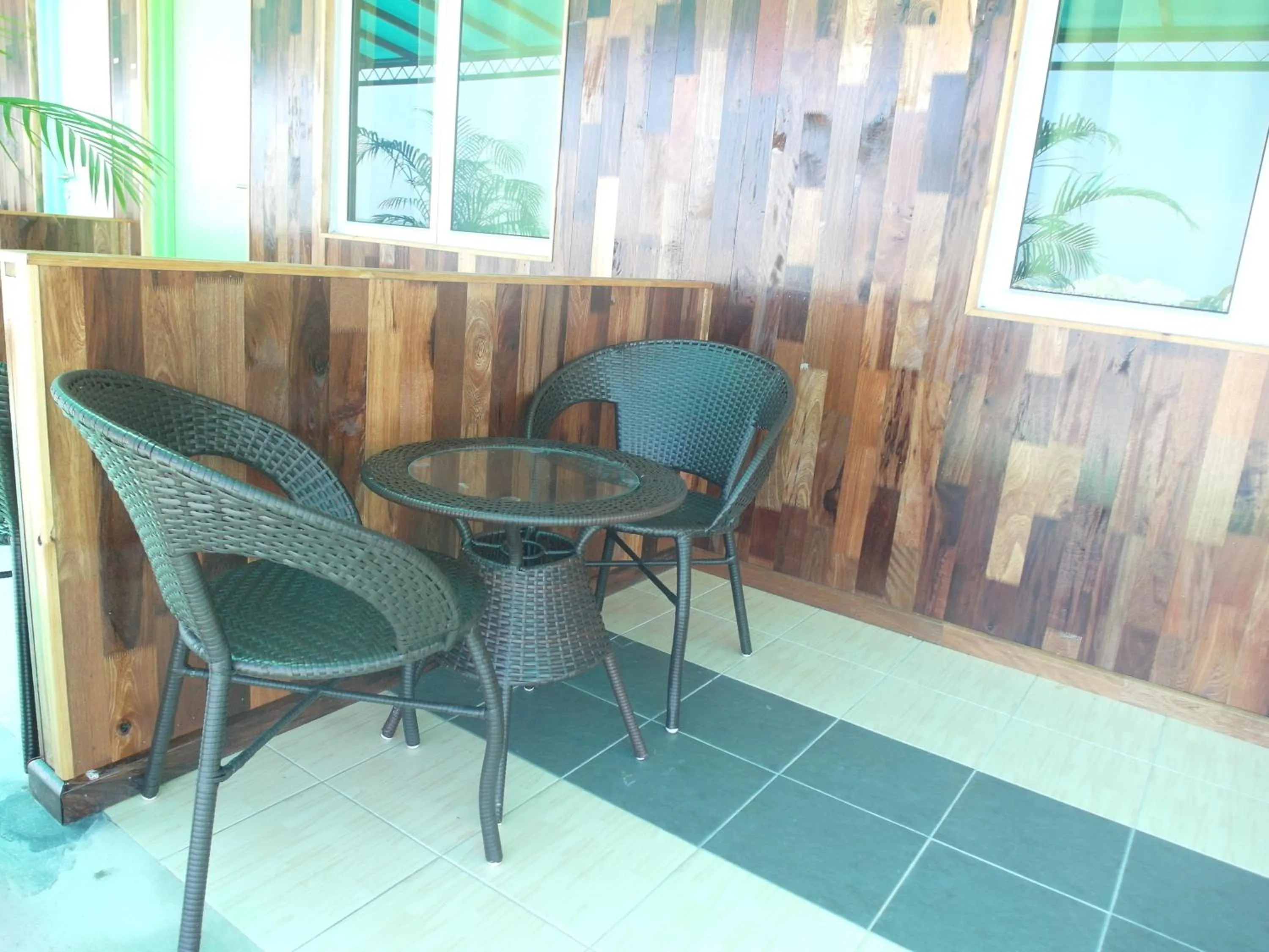 Seating area in Mabohai Resort Klebang
