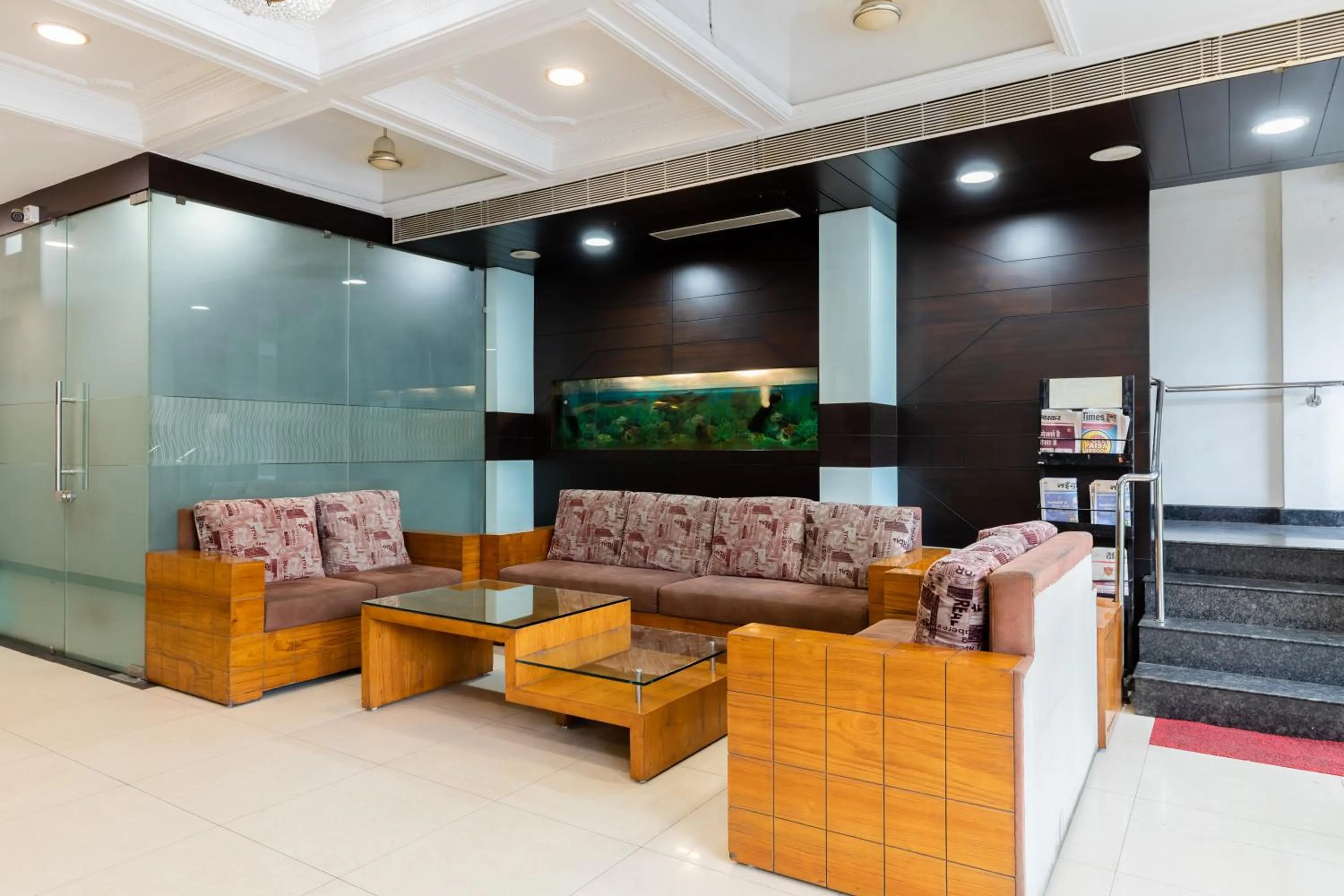 Lobby or reception in Hotel Kalinga