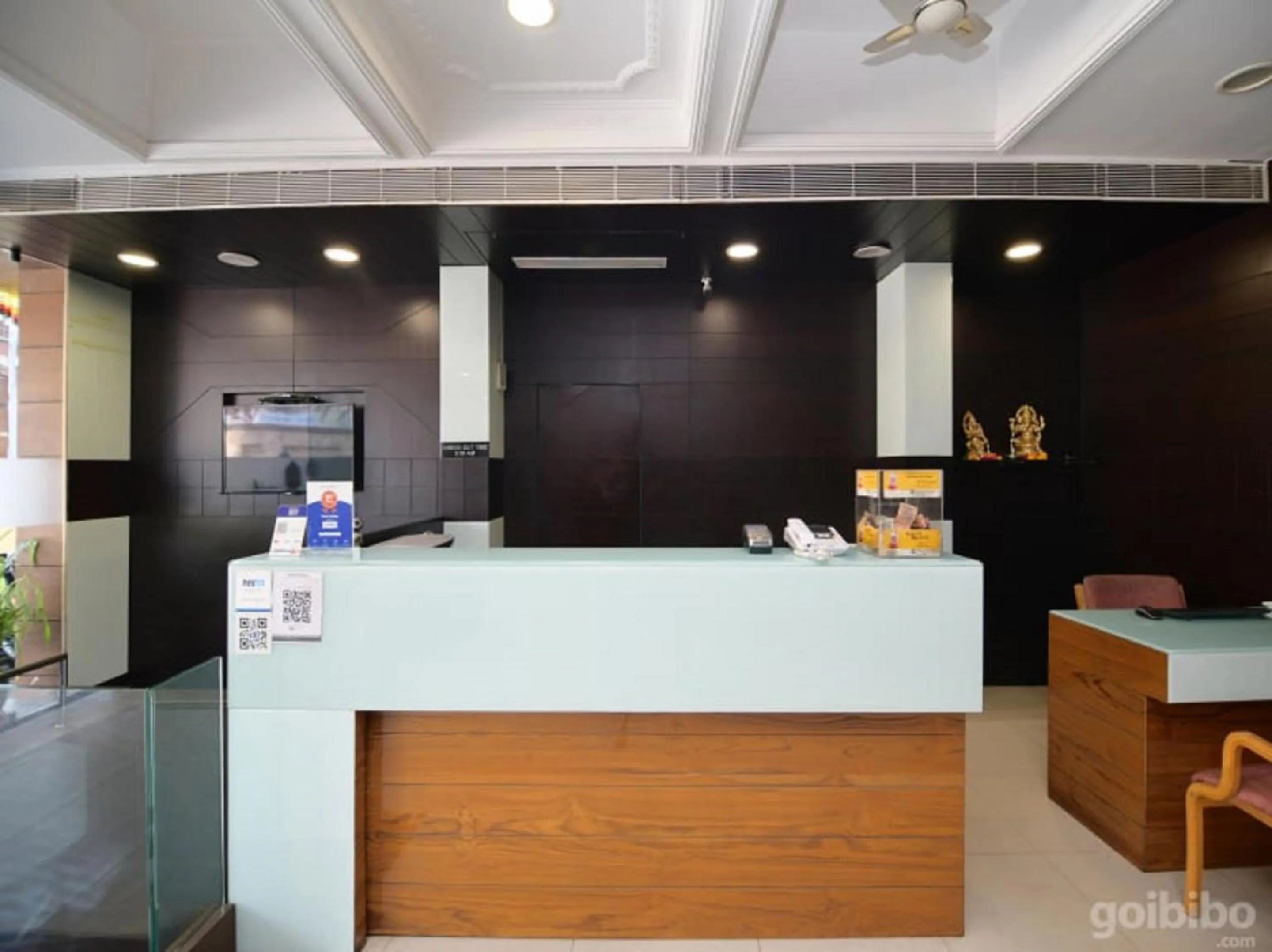 Lobby or reception in Hotel Kalinga