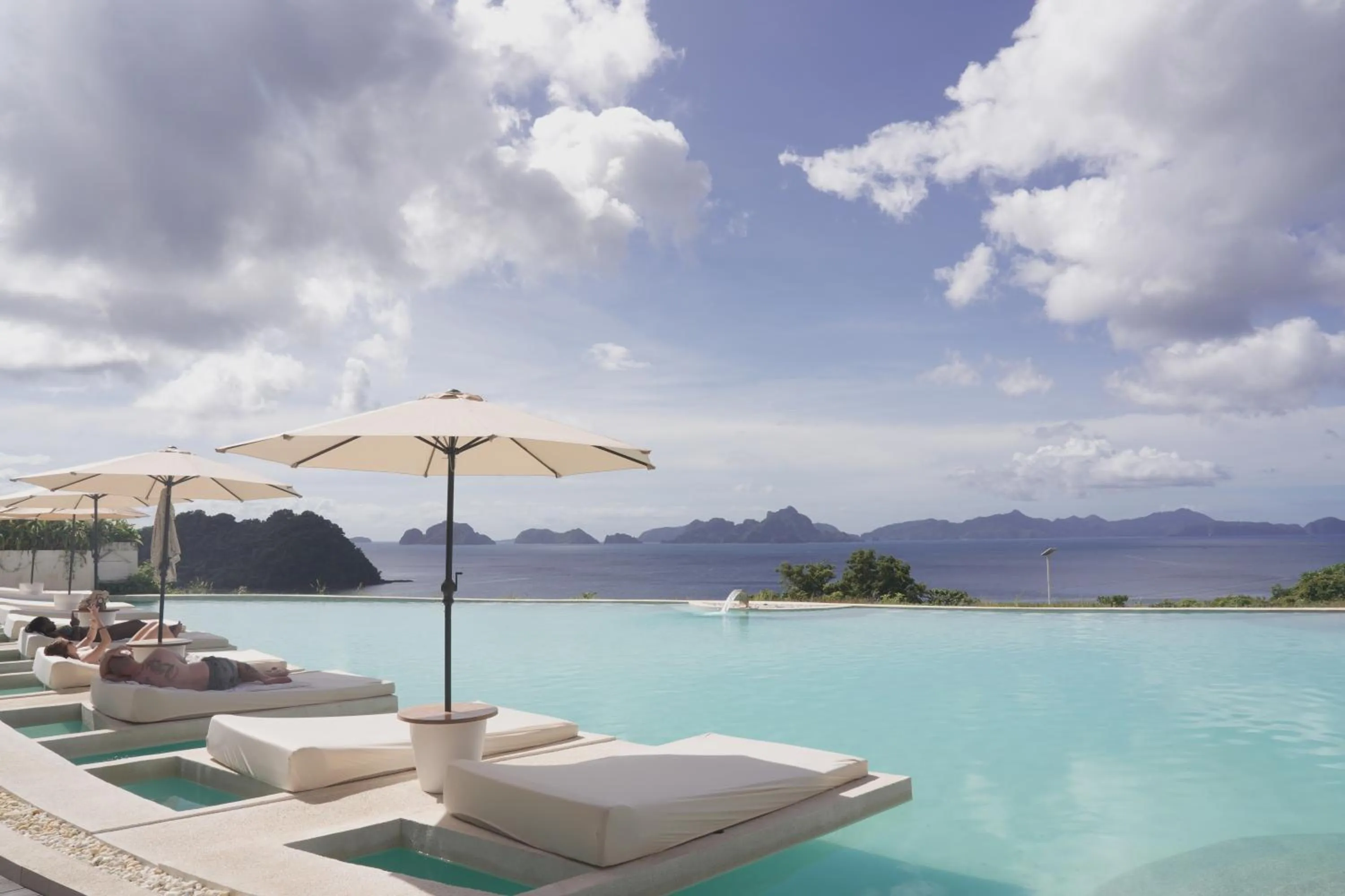 Pool view in El Nido Bayview Resort