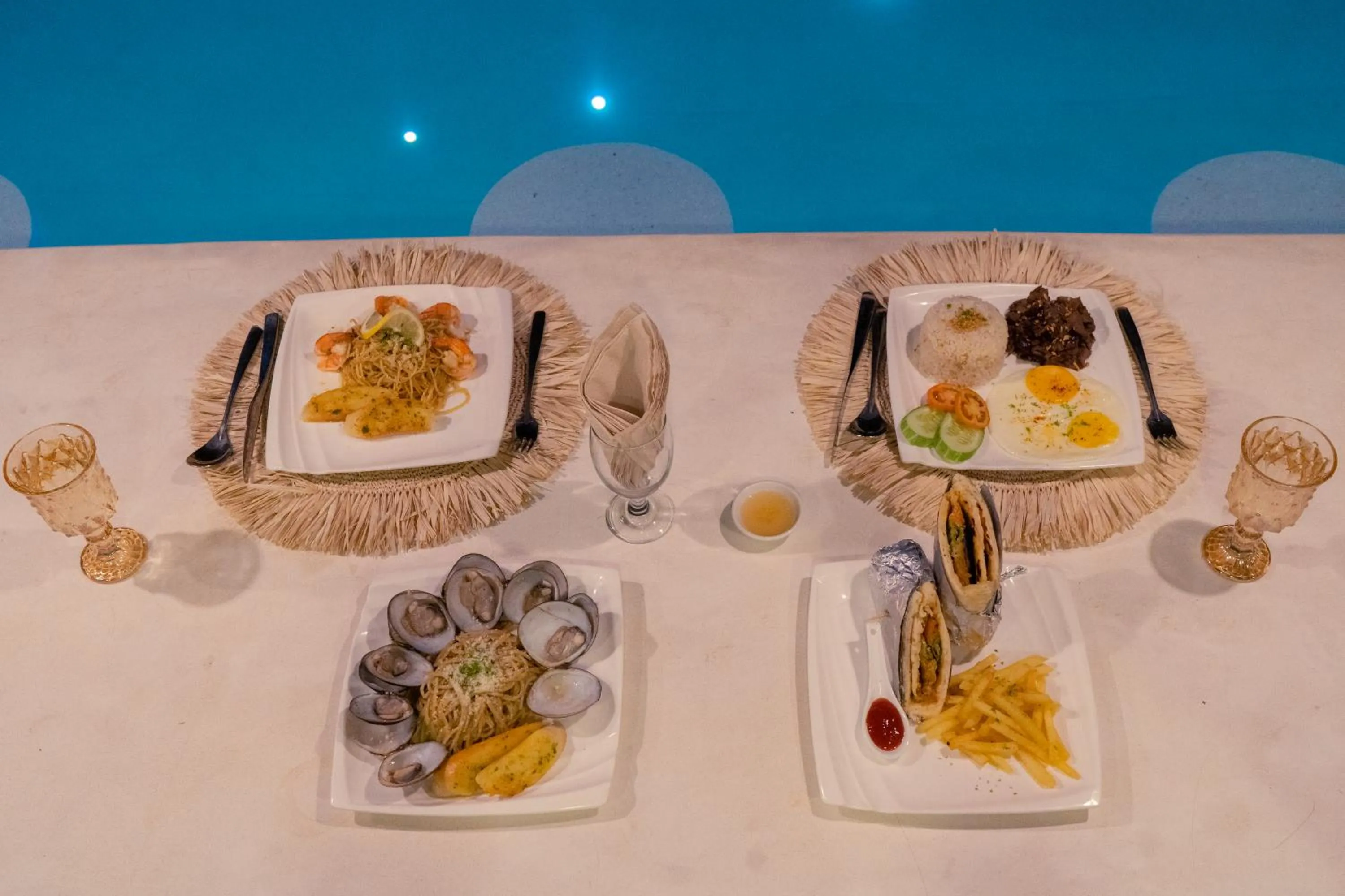 Food in El Nido Bayview Resort