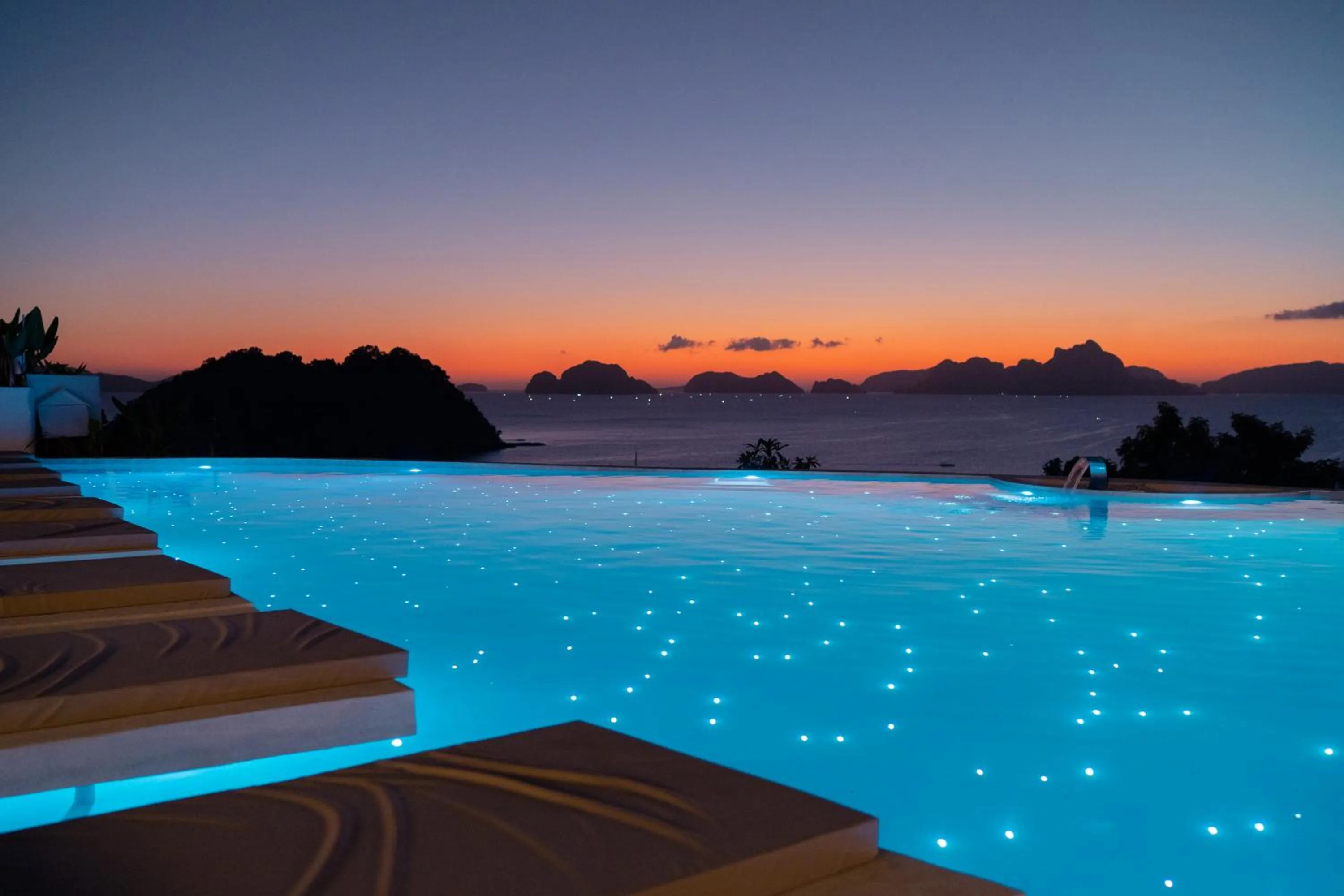 Natural landscape in El Nido Bayview Resort