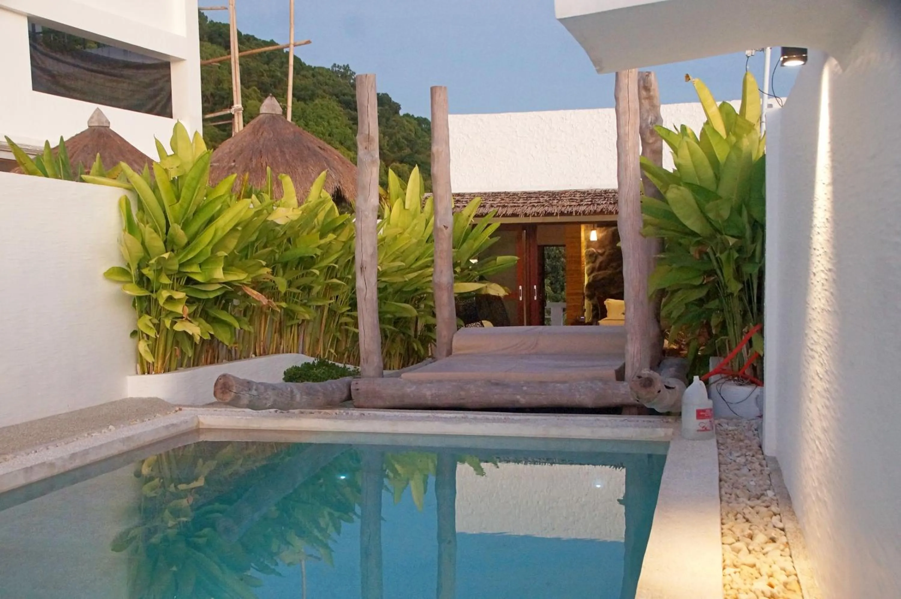 Pool view in El Nido Bayview Resort
