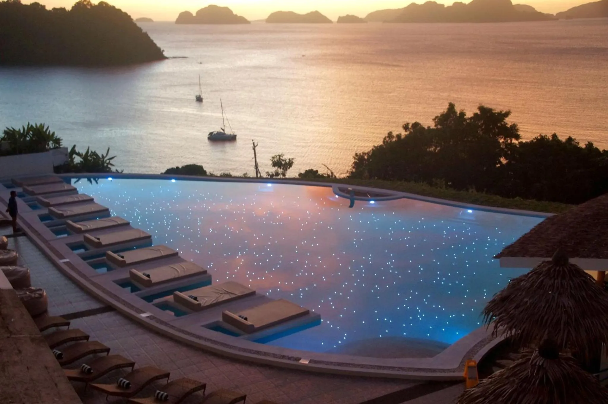 Natural landscape in El Nido Bayview Resort