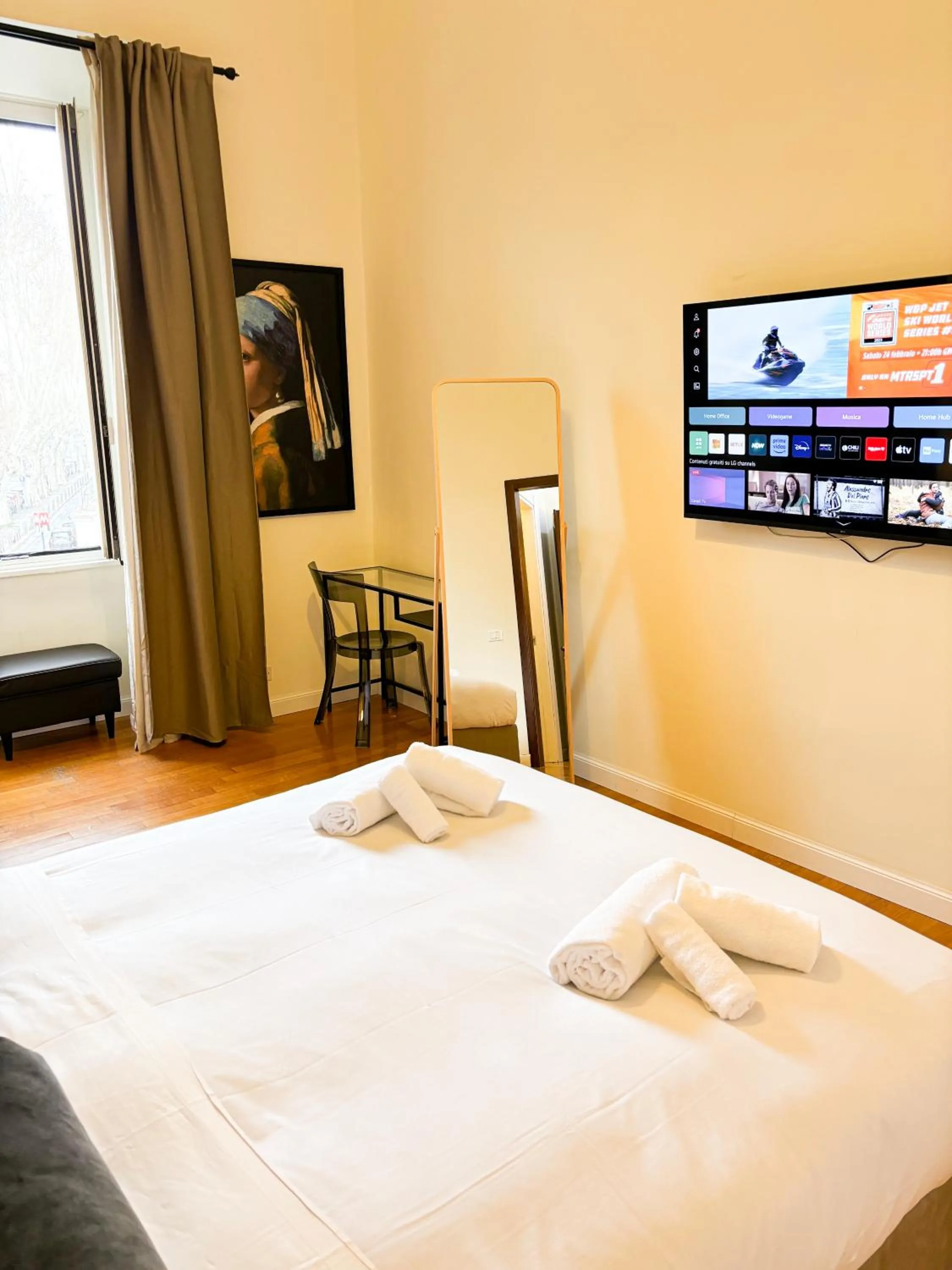 Bed in San Pietro Prestige Rooms