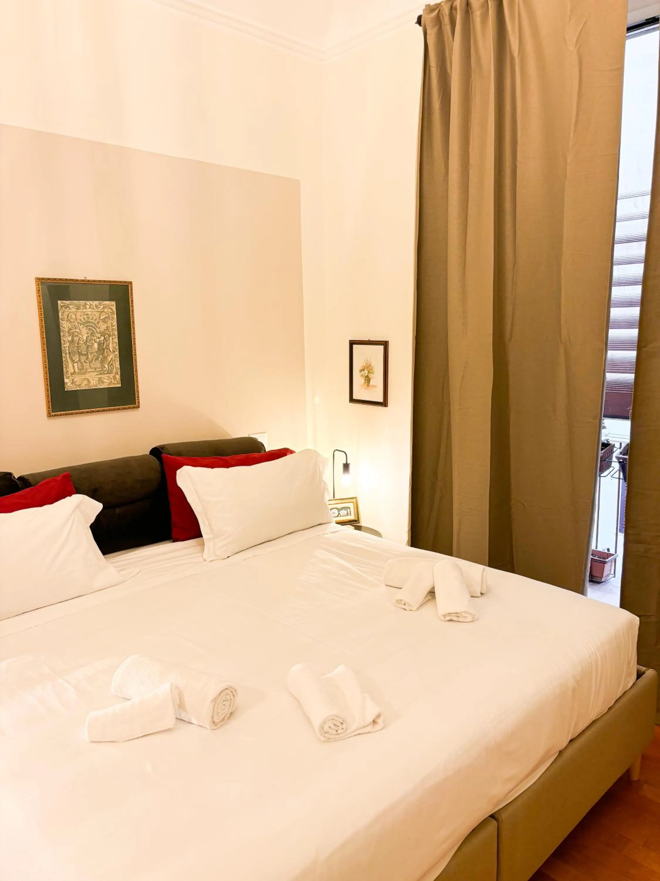 Bed in San Pietro Prestige Rooms