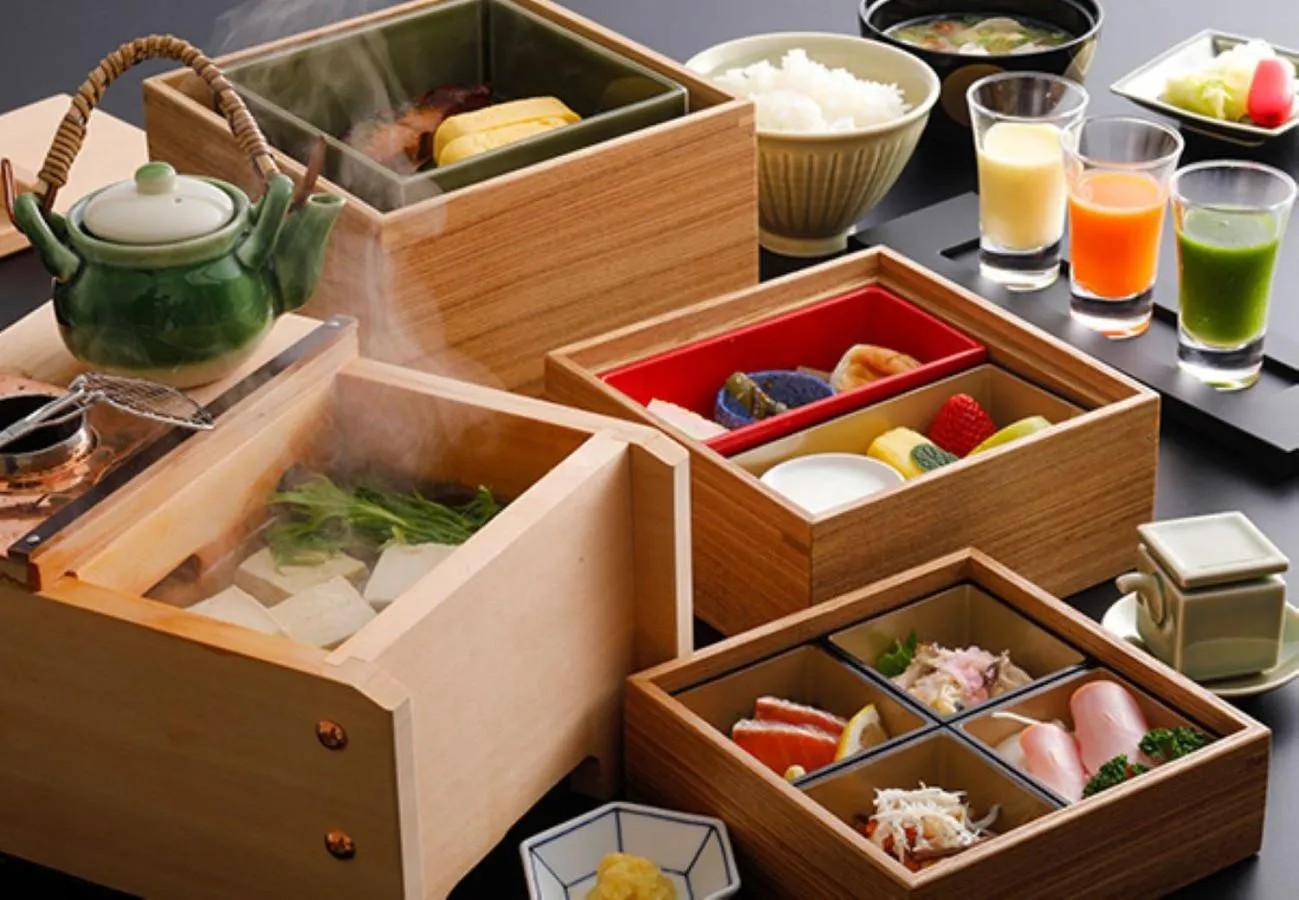 Breakfast in Awaji International Hotel The Sunplaza