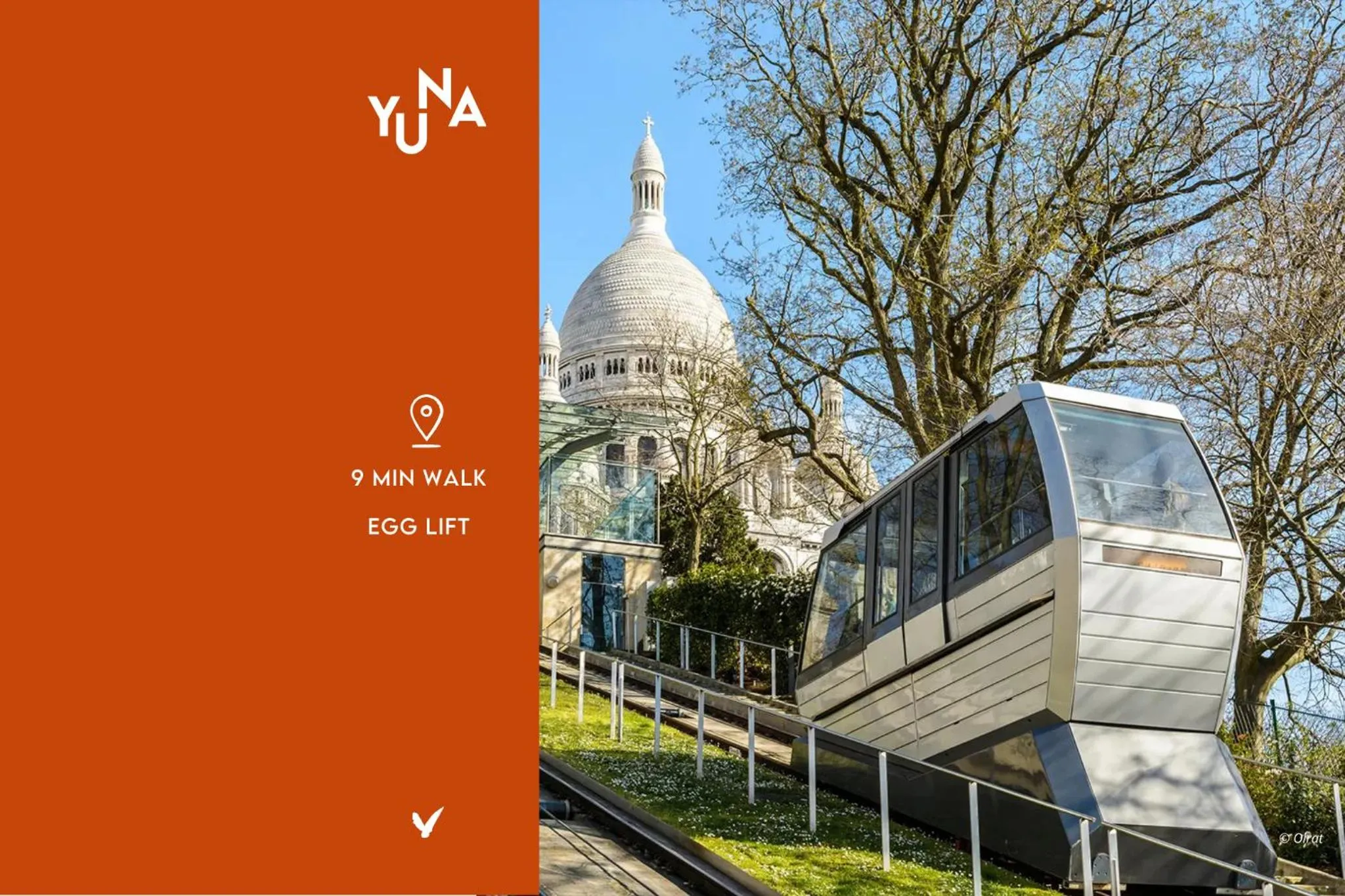 Property logo or sign in Yuna Montmartre - ApartHotel