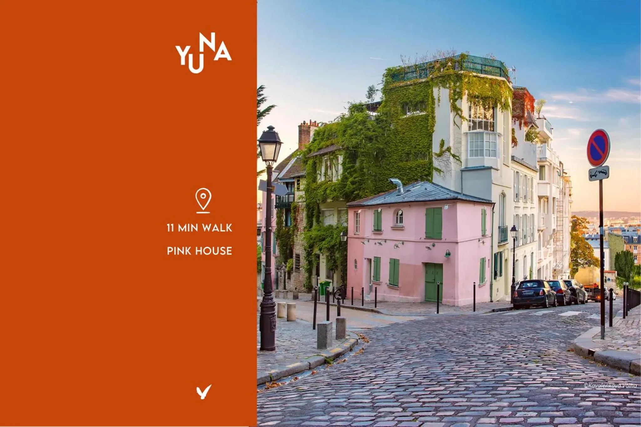 Property logo or sign in Yuna Montmartre - ApartHotel