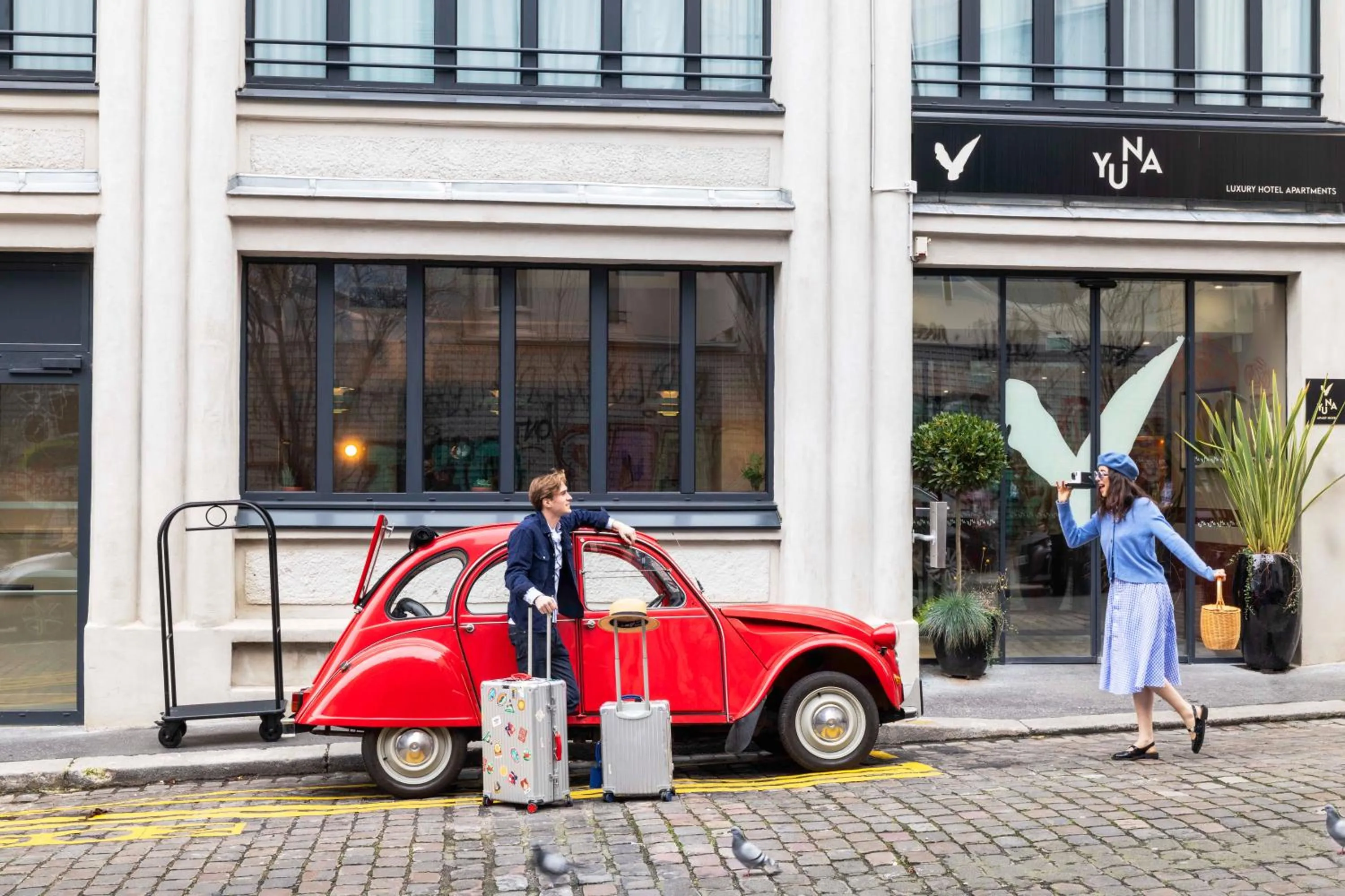 Facade/entrance in Yuna Montmartre - ApartHotel