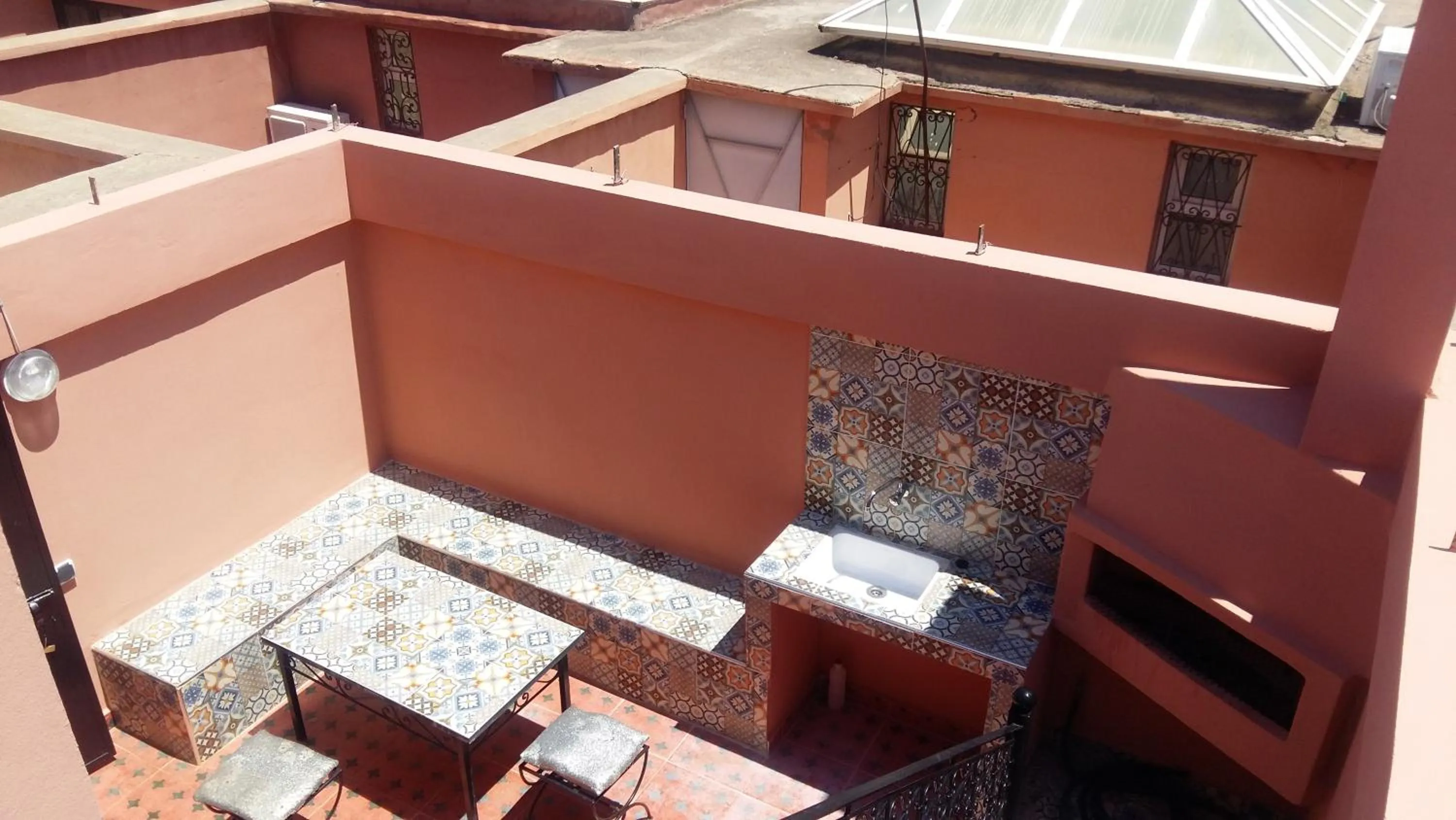 Balcony/Terrace in Riad Lalla Zahra