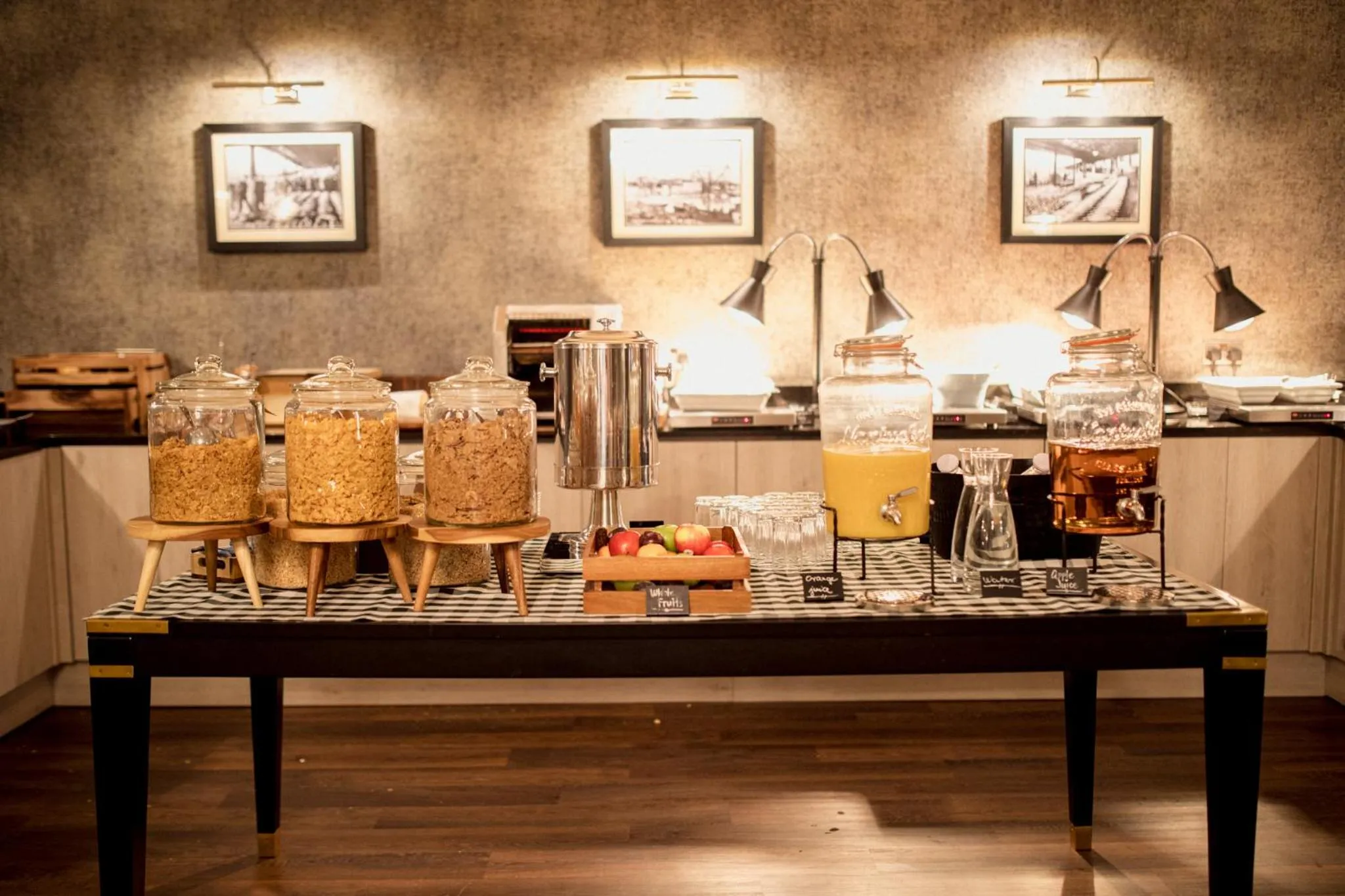 Food and drinks in The Station Hotel