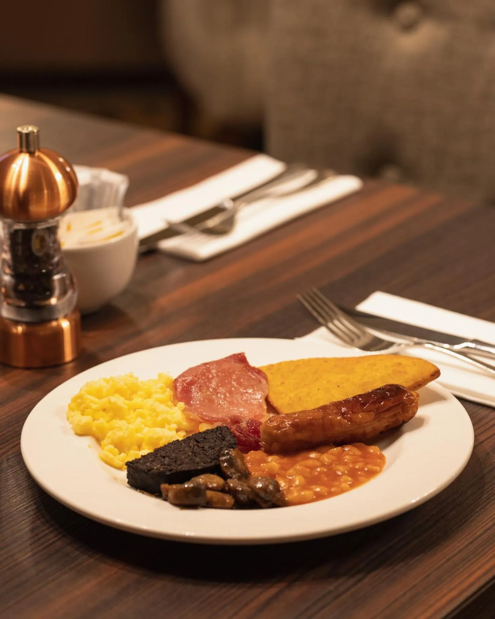 Continental breakfast in The Station Hotel