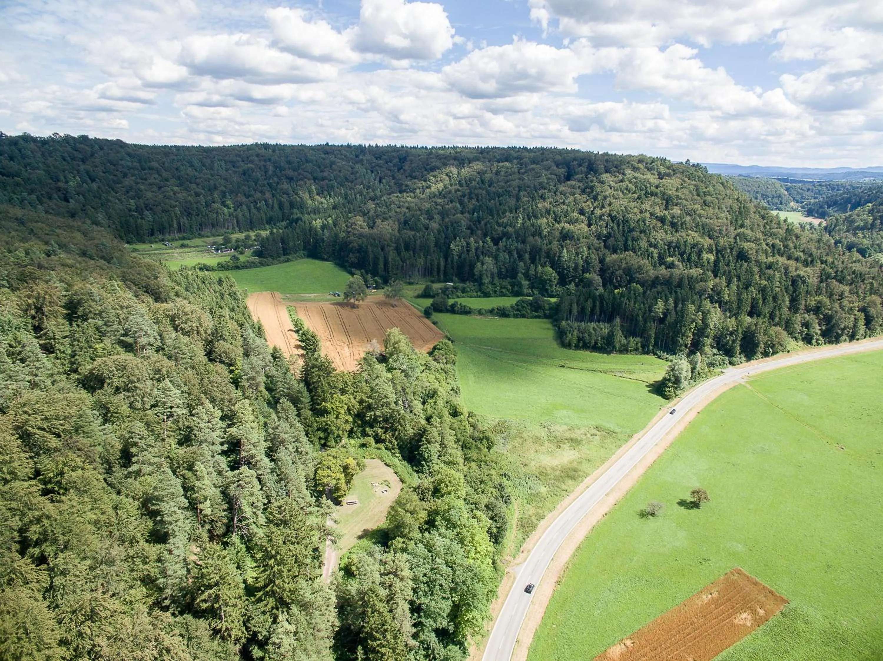 Natural landscape in Gasthof Eyachperle