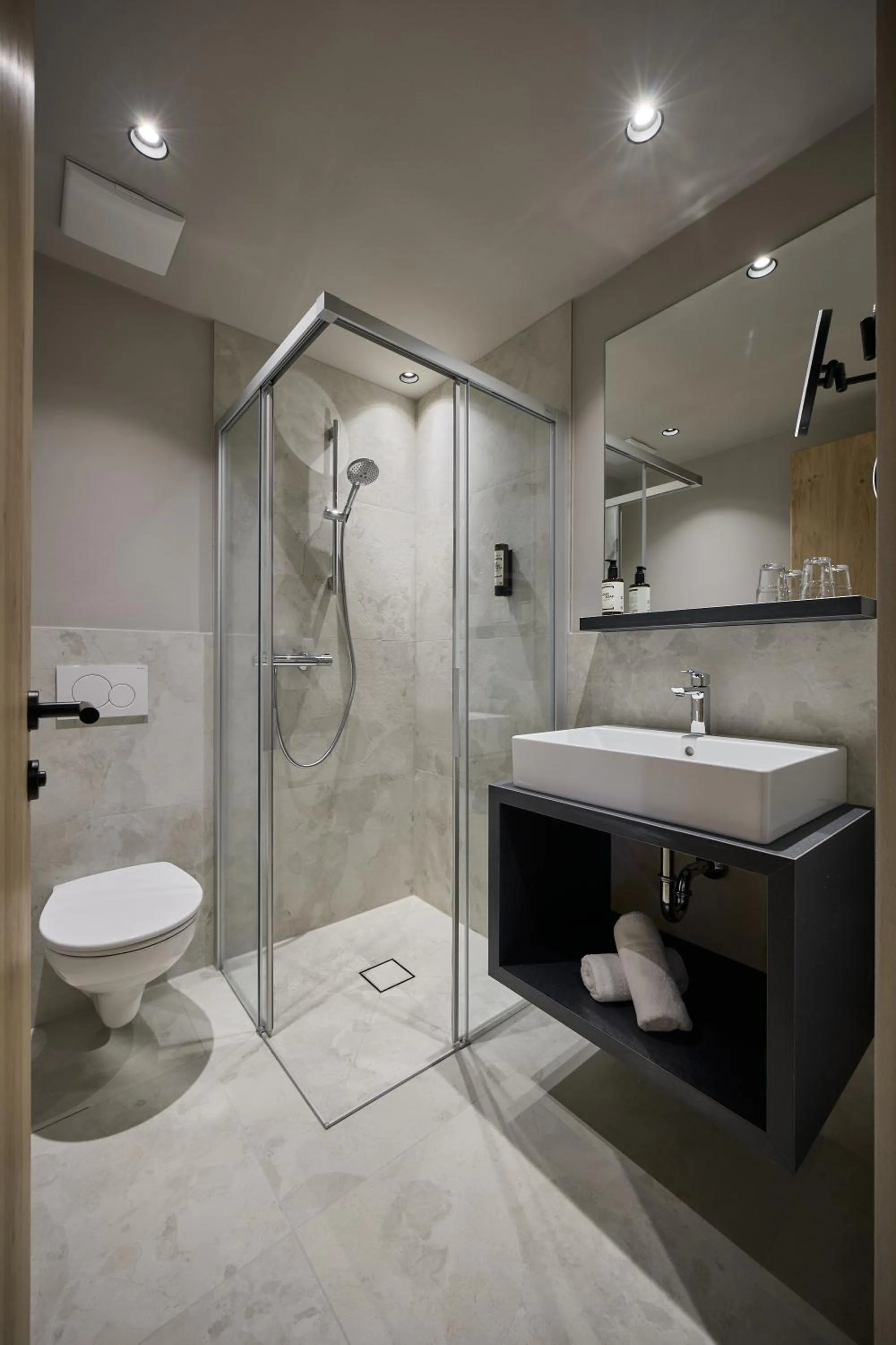 Bathroom in Berghotel