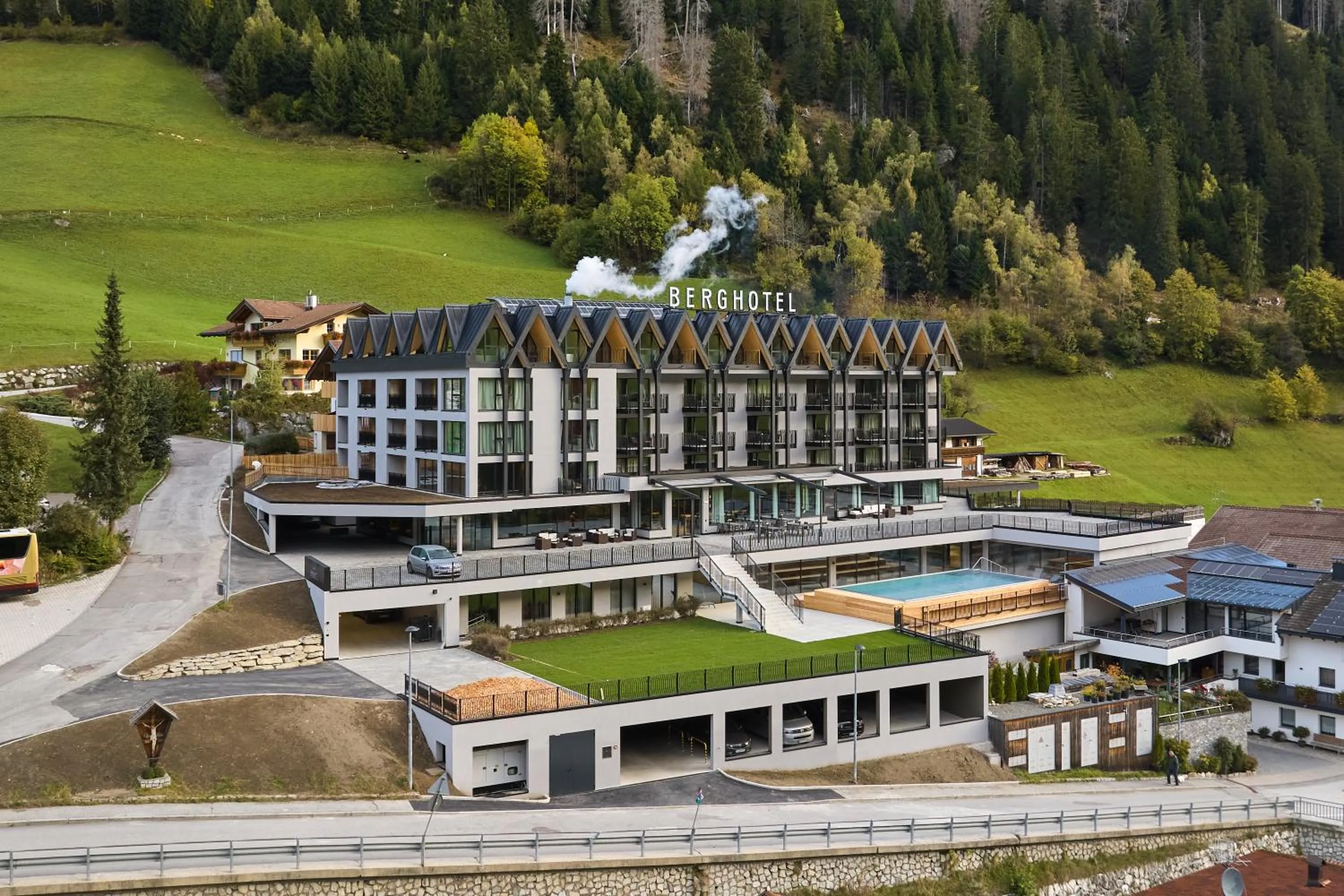 Property building in Berghotel