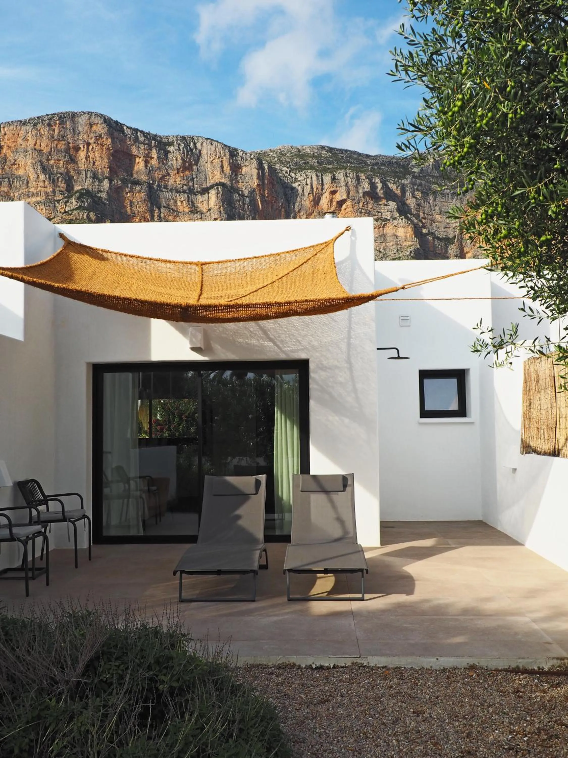 Garden view in Hotel Boutique Mi Almazara