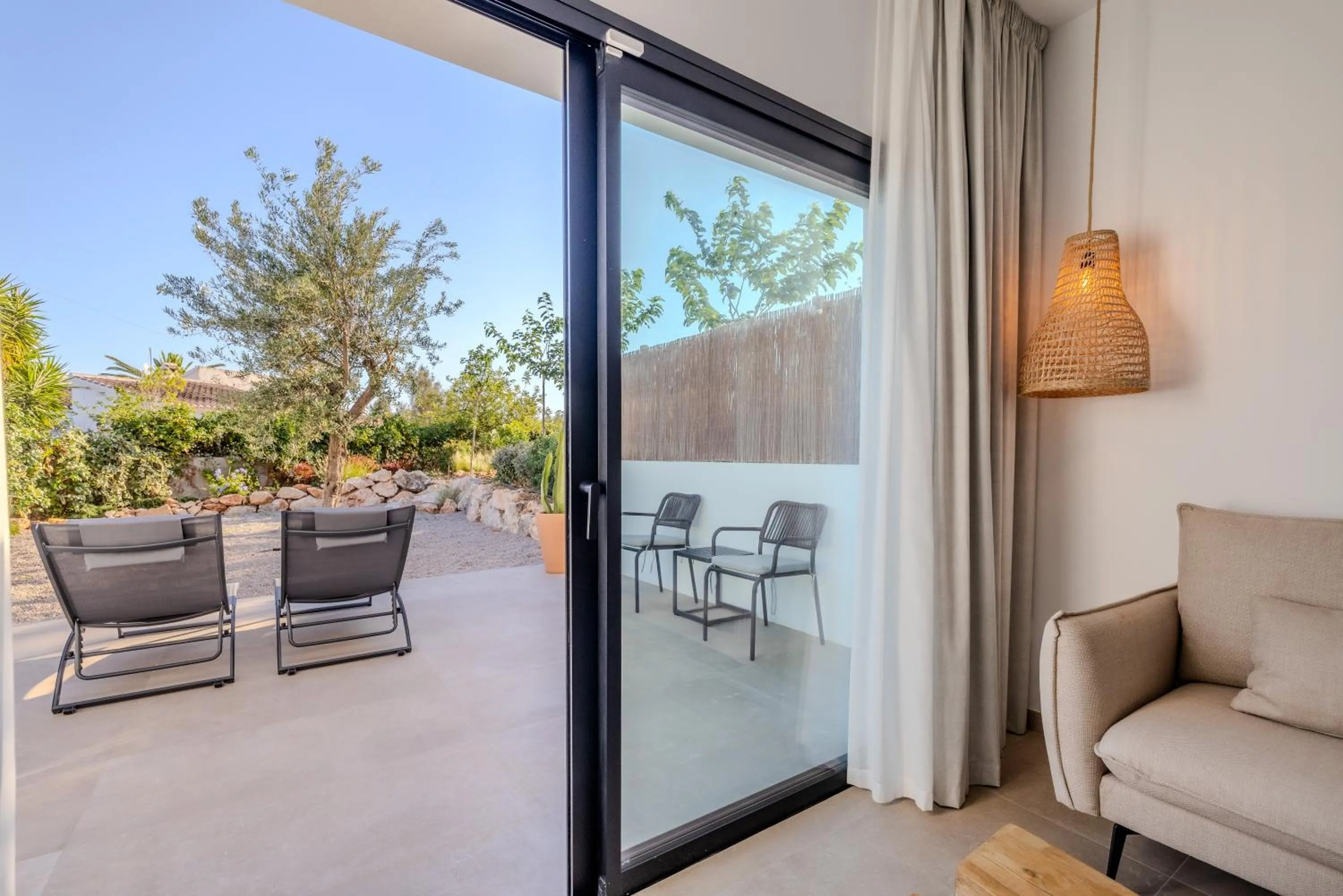 Garden in Hotel Boutique Mi Almazara