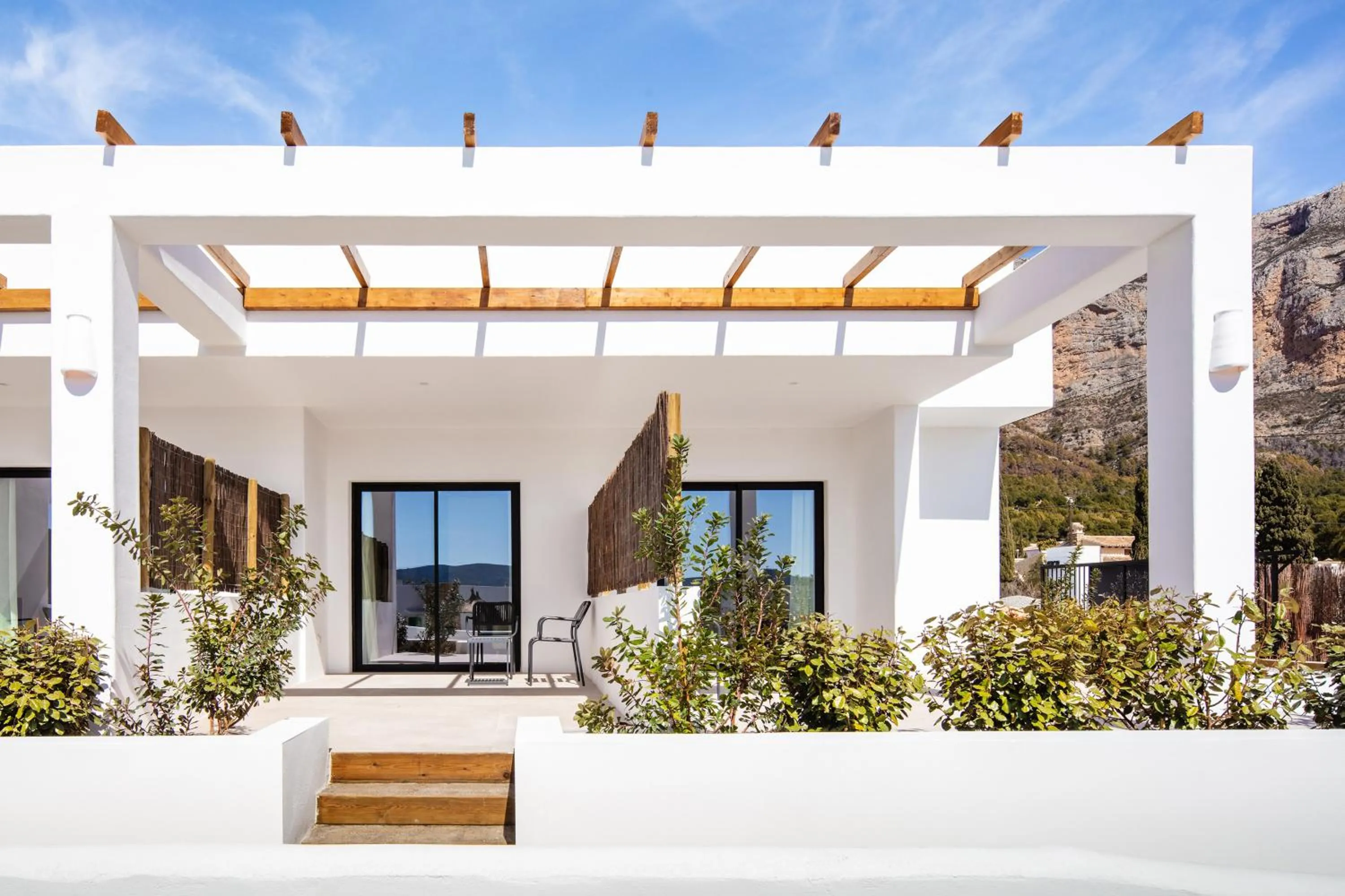 Pool view in Hotel Boutique Mi Almazara