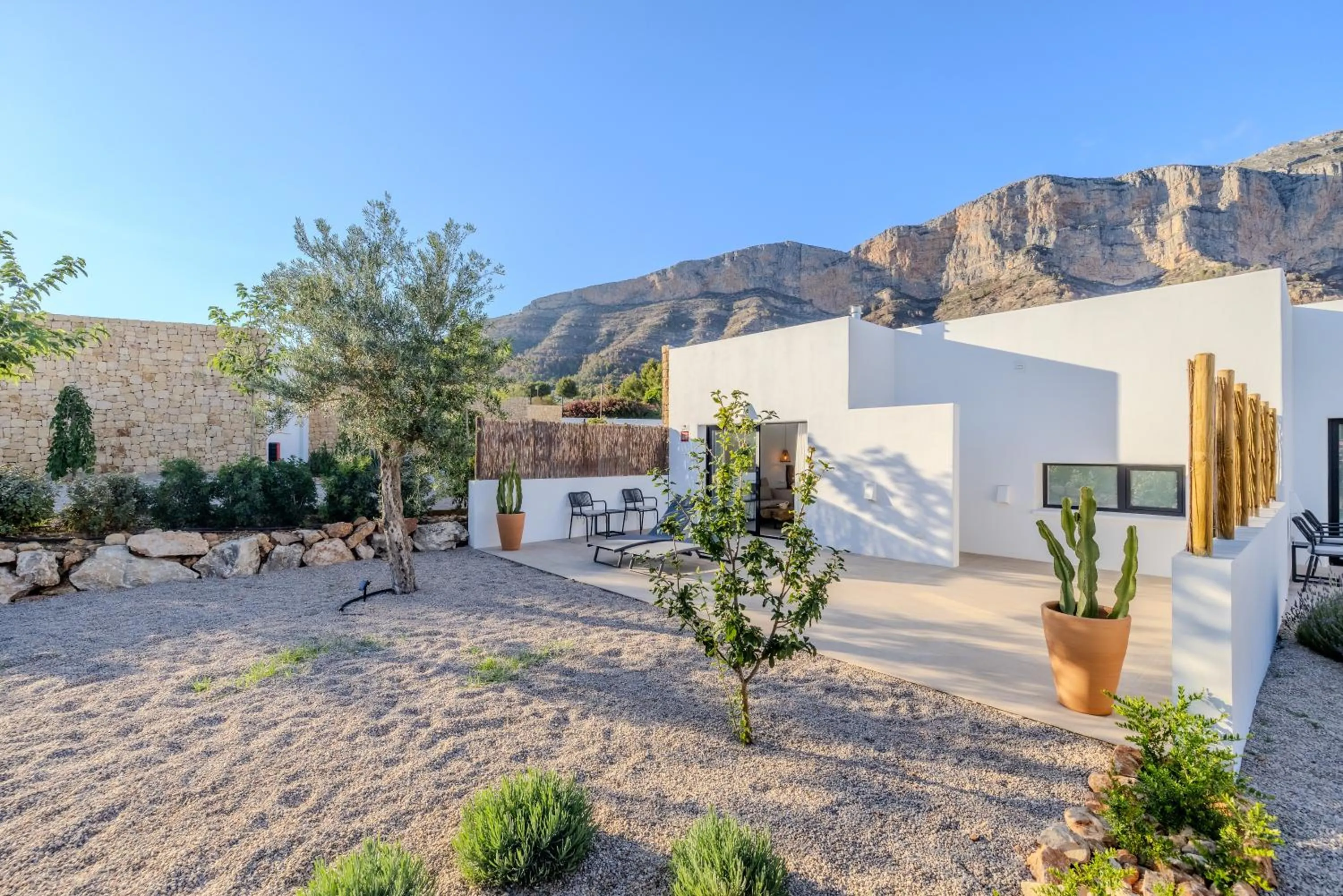Garden in Hotel Boutique Mi Almazara