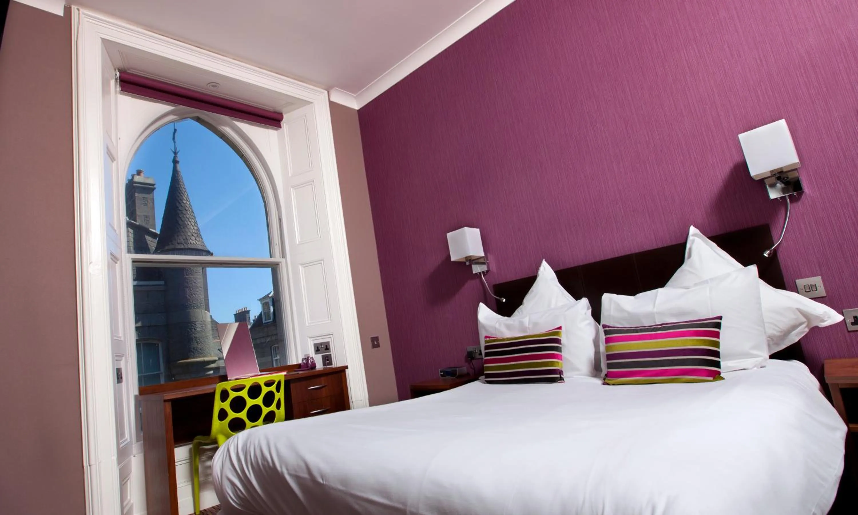 Bed in Carmelite Hotel; BW Signature Collection