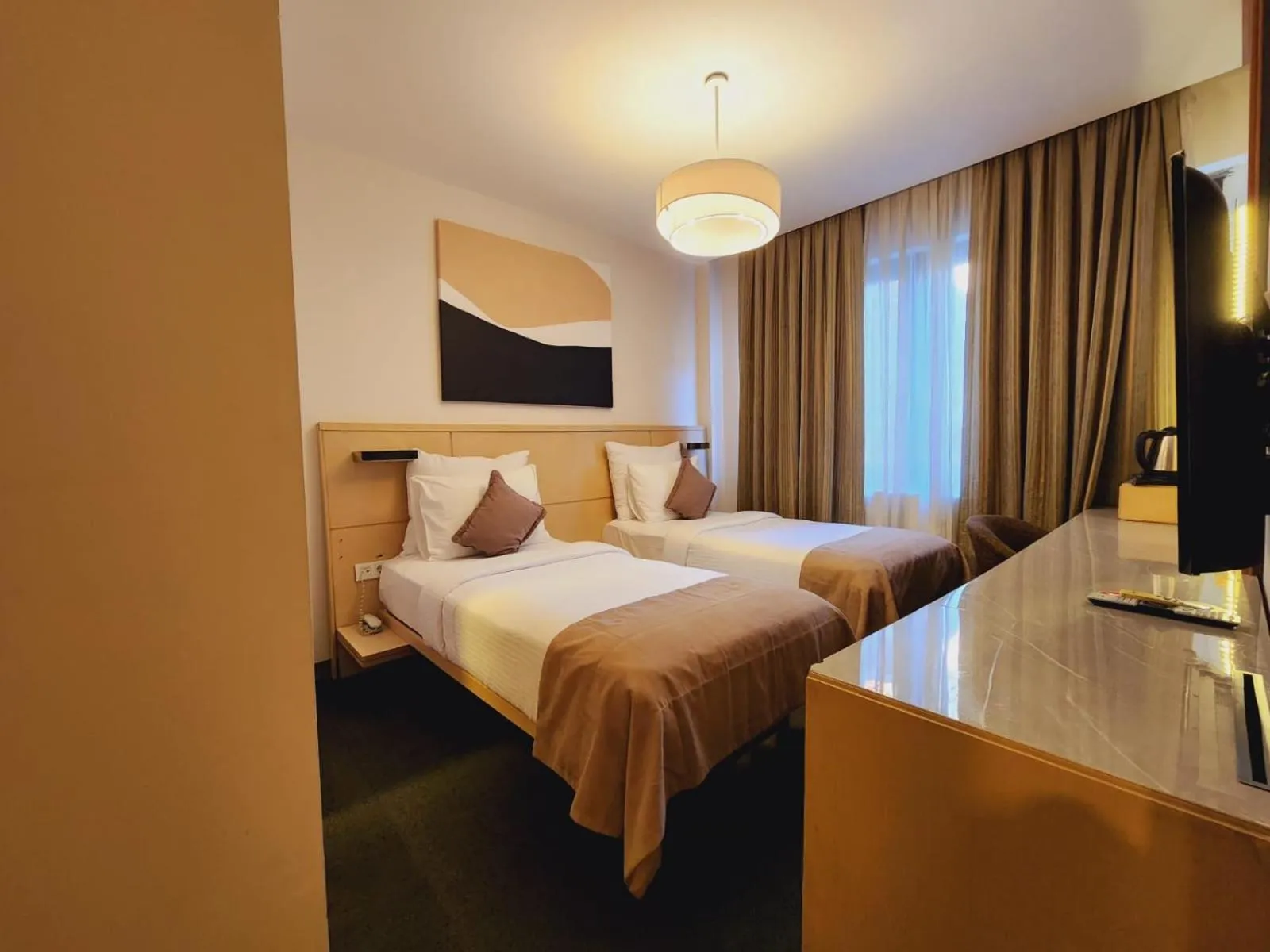 Photo of the whole room, Bed in Mahall Hotel