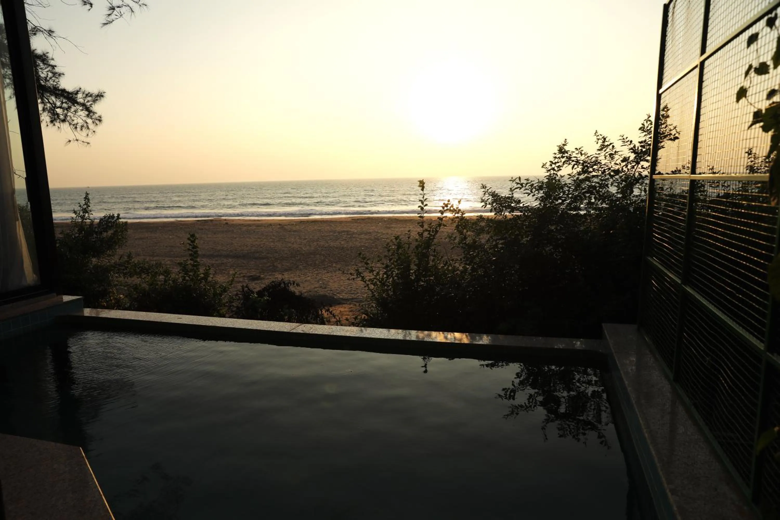 Swimming pool in Kurma A Private Beach