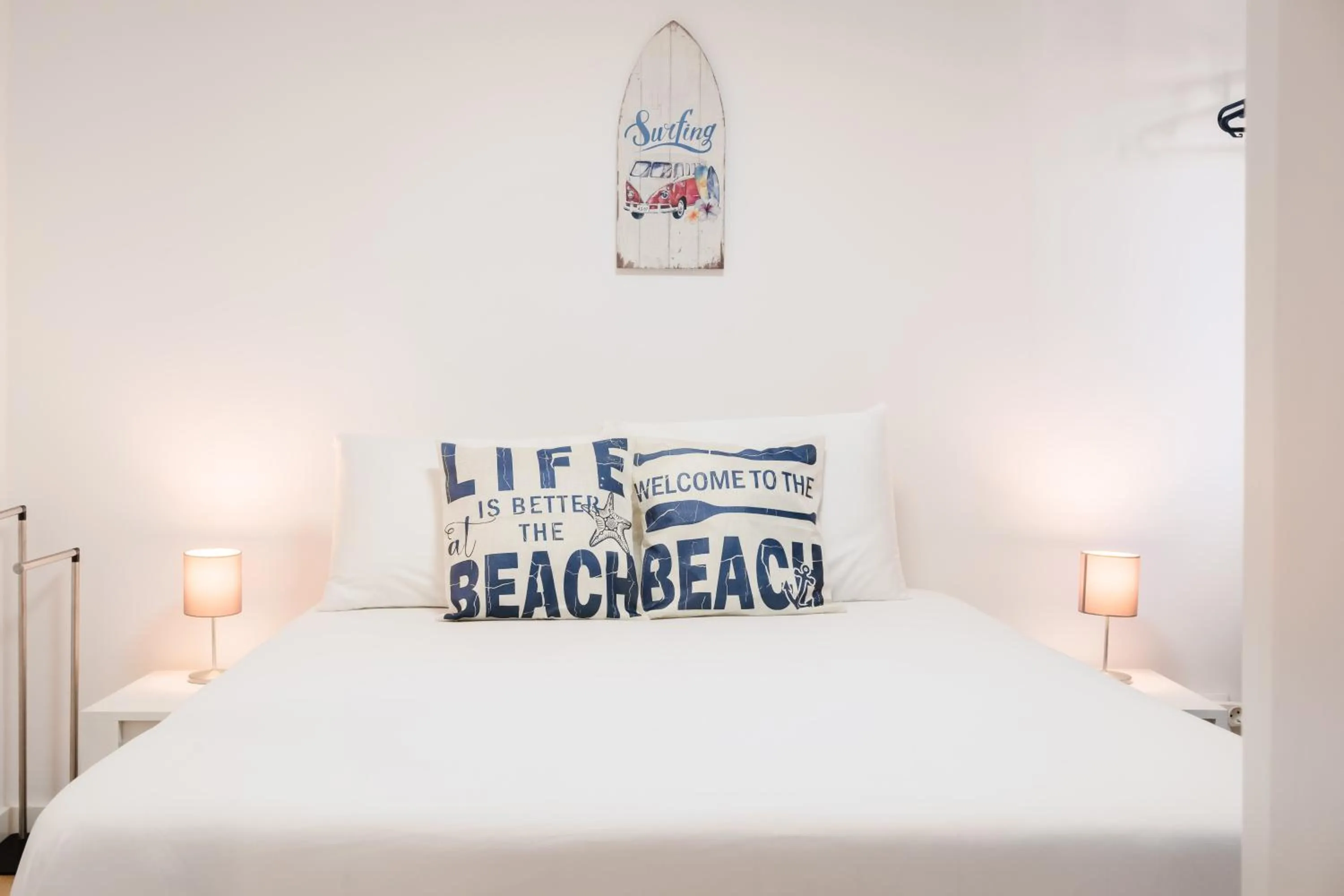 Bed in Villa Paraíso da Caparica