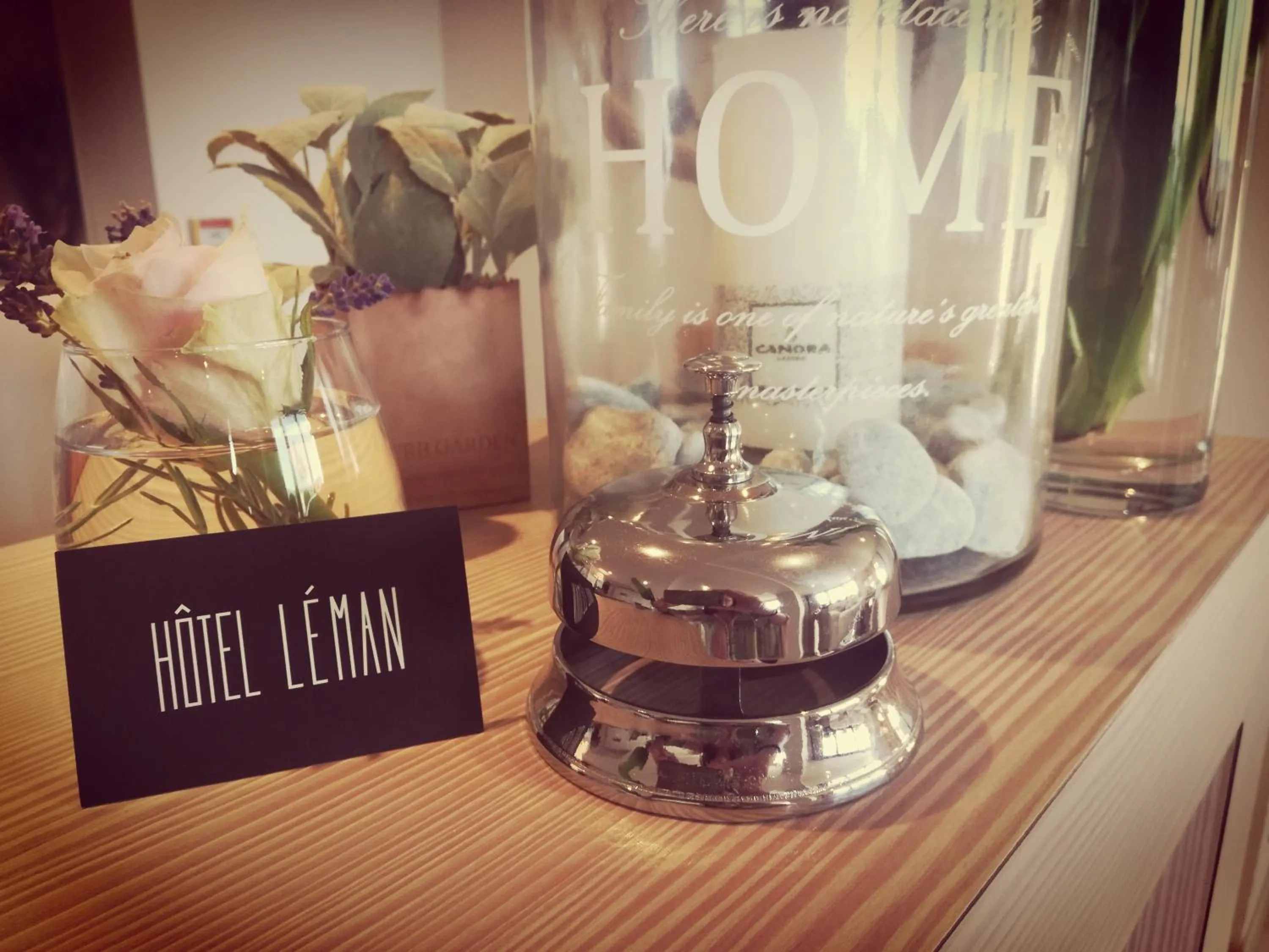 Lobby or reception in Hotel Le Léman