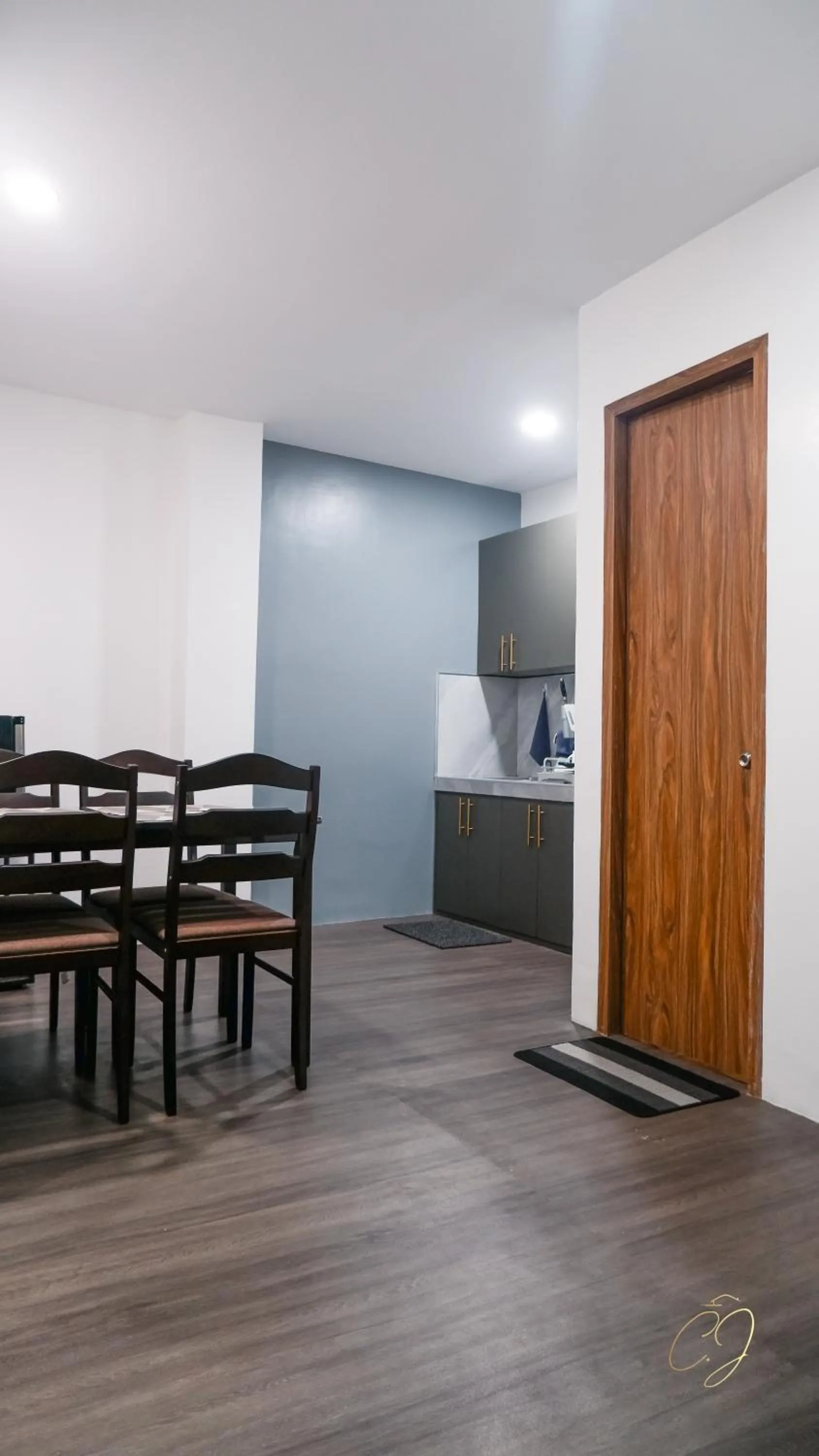 Kitchen or kitchenette in CJ Apartments