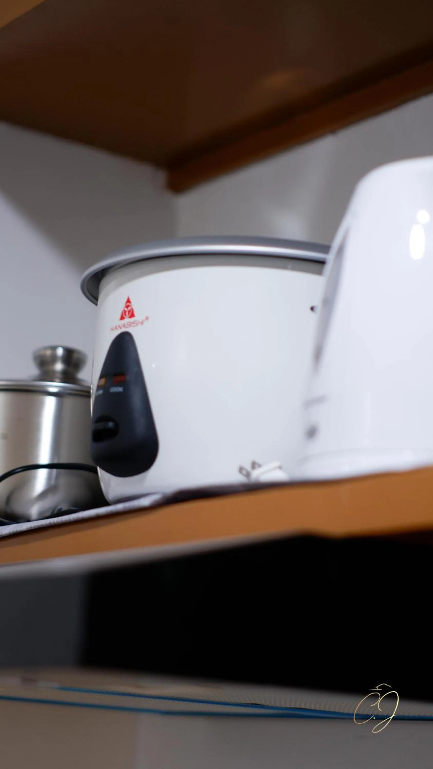 Kitchen or kitchenette in CJ Apartments